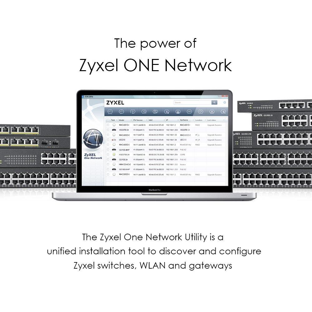 zyxel-48-porte-gigabit-poe-switch-gestione-smart-montaggio-in-rack-48-porte-poe-con-budget-da-170-w-e-2-porte-sfp-vlan-igmp-qos-garanzia-a-vita-gs1900-48hp