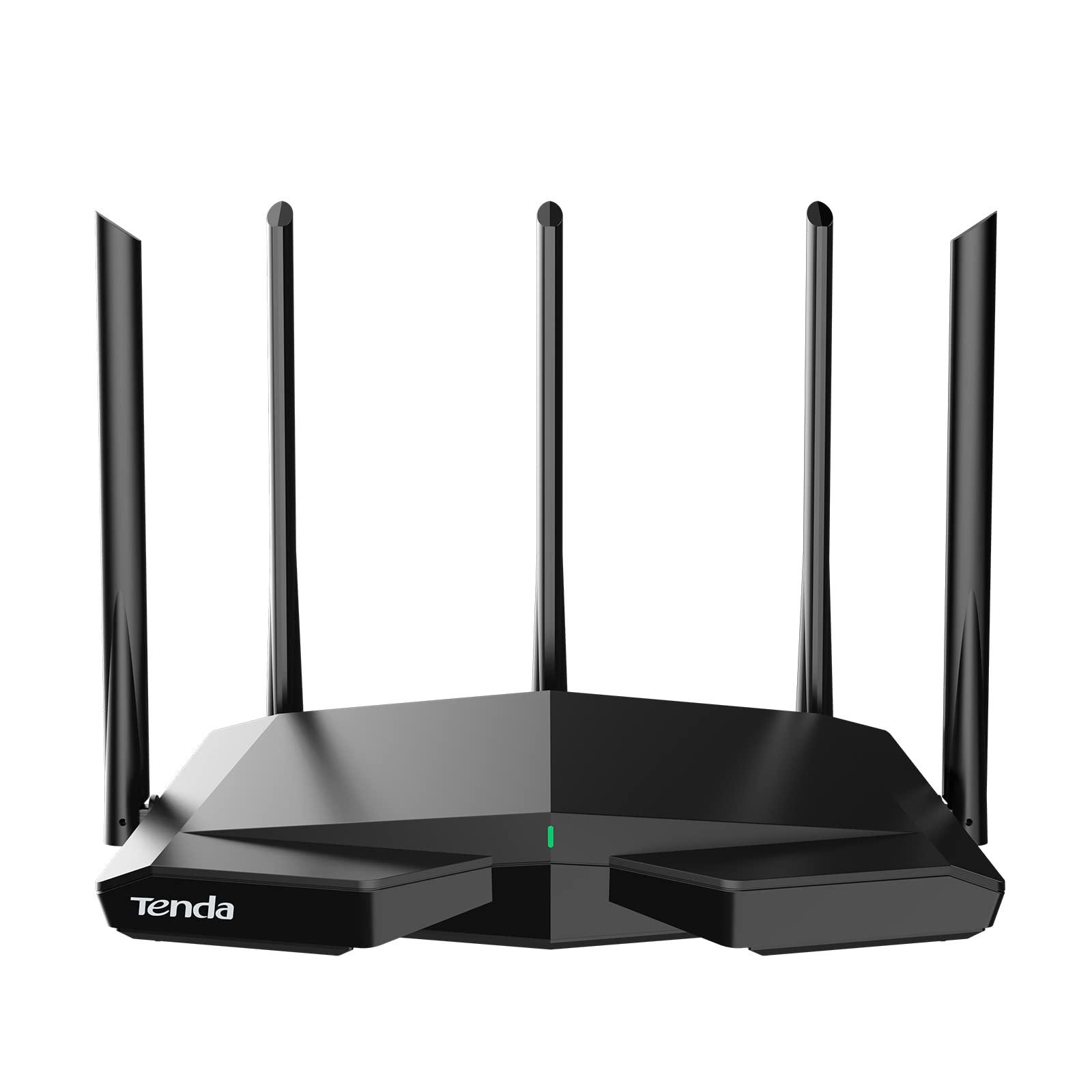 tenda-rx27-pro-router-wifi-6e-ax5700-tri-band-porta-gigabit-banda-6-ghz-cpu-quad-core-1-7ghz-wi-fi-client-e-server-vpn-ofdma-mu-mino-wpa3