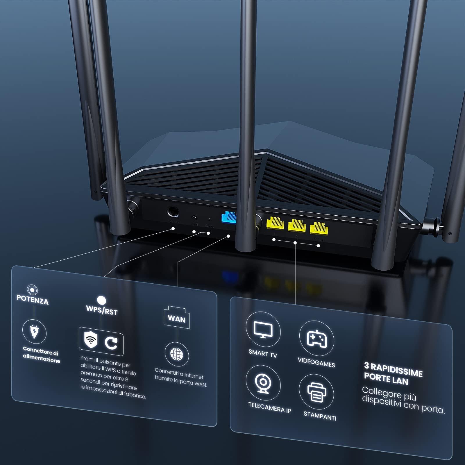 tenda-rx27-pro-router-wifi-6e-ax5700-tri-band-porta-gigabit-banda-6-ghz-cpu-quad-core-1-7ghz-wi-fi-client-e-server-vpn-ofdma-mu-mino-wpa3