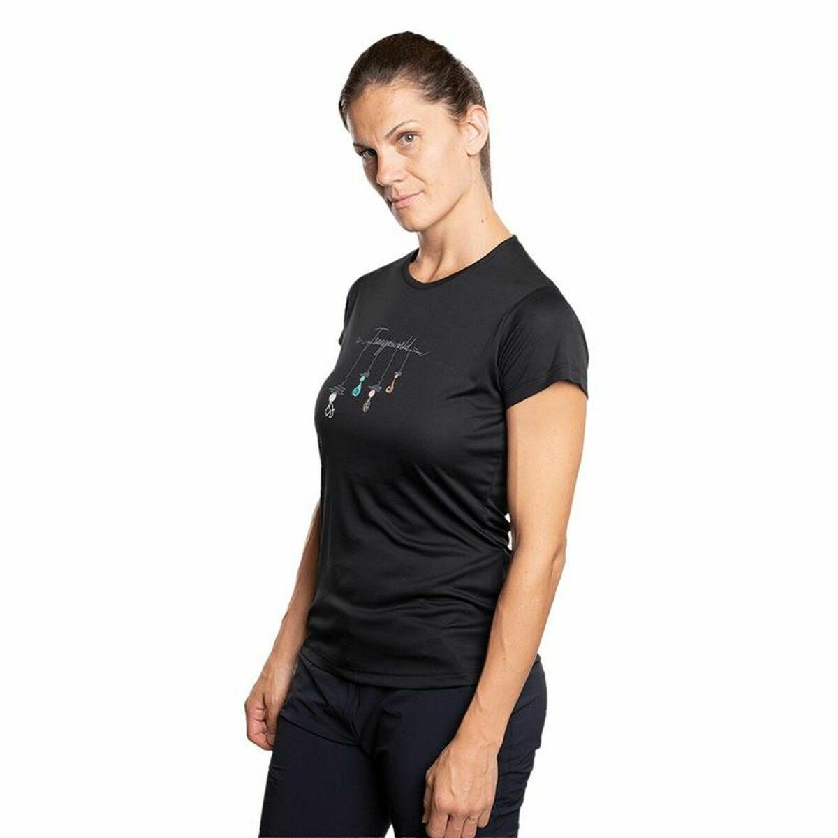 maglia-a-maniche-corte-donna-trangoworld-zalabi-montagna-nero