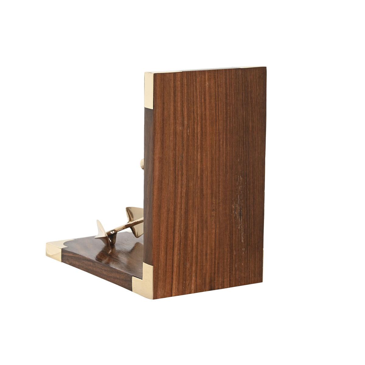 fermalibri-dkd-home-decor-30-x-10-x-16-cm-ancora-vintage-ottone