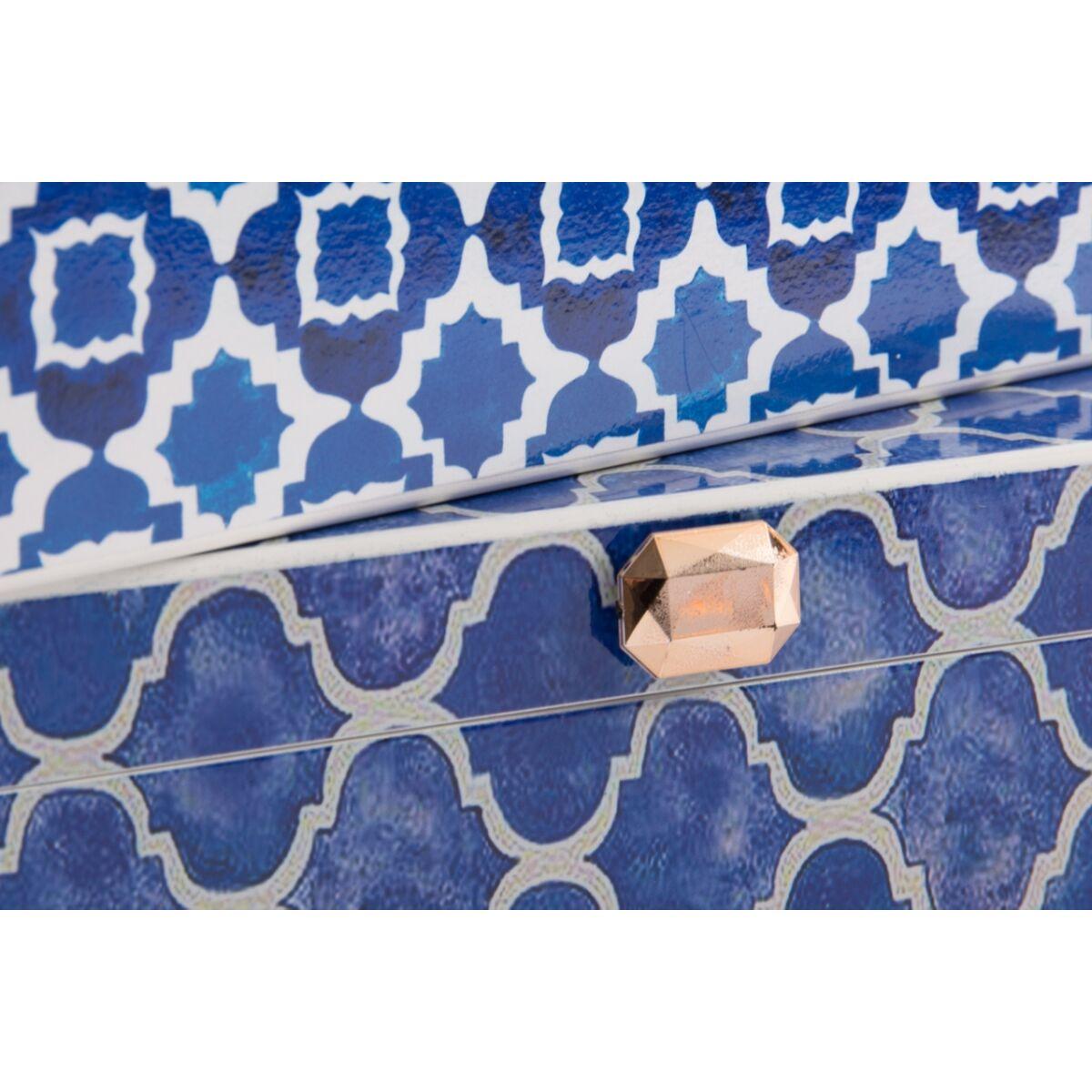 scatola-portagioie-dkd-home-decor-azzurro-blu-marino-legno-24-x-20-x-8-cm-2-unita