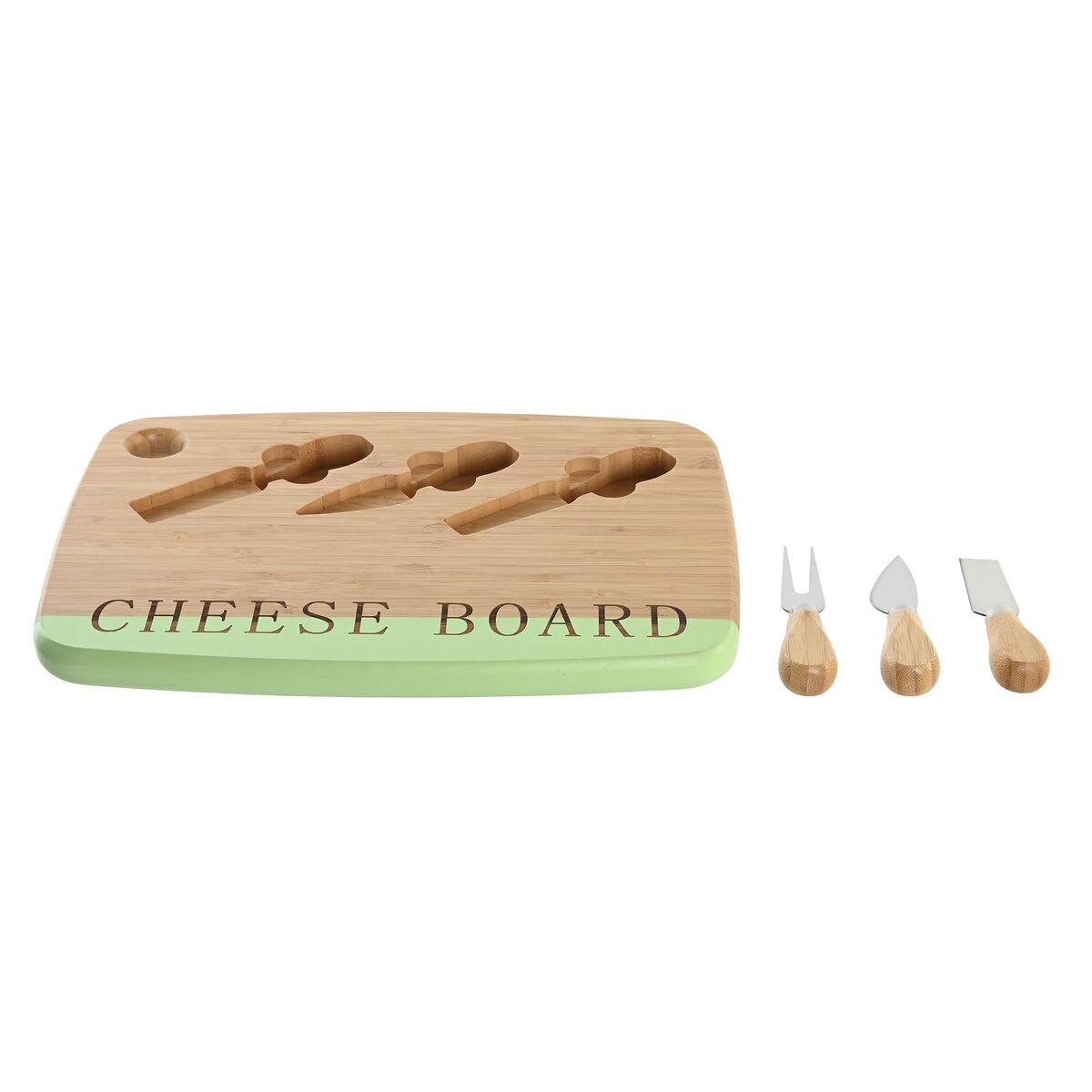 tagliere-per-formaggi-dkd-home-decor-bambu-acciaio-inossidabile-33-5-x-24-x-2-cm-3-unita