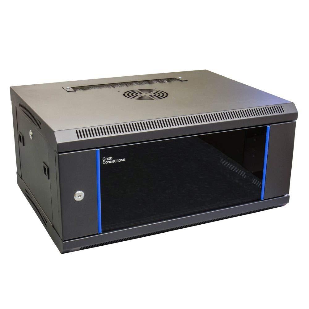 good-connections-48-26-cm-19-pollici-di-rete-da-parete-gomma-custodia-a-muro-1-pezzo-450-mm-di-profondita-nero-jet-ral9005