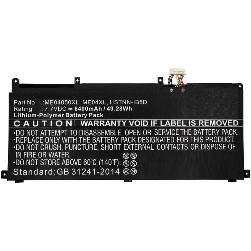 coreparts-laptop-battery-for-hp-49-28wh-li-pol-7-7v-6400mah-937434-855-937519-171-937519-1c1-49-28wh-li-pol-7-7v-6400mah-black-for-hp-notebook-laptop-elite-x2-1013-elite-x2-1013-g3-elite-x2-1