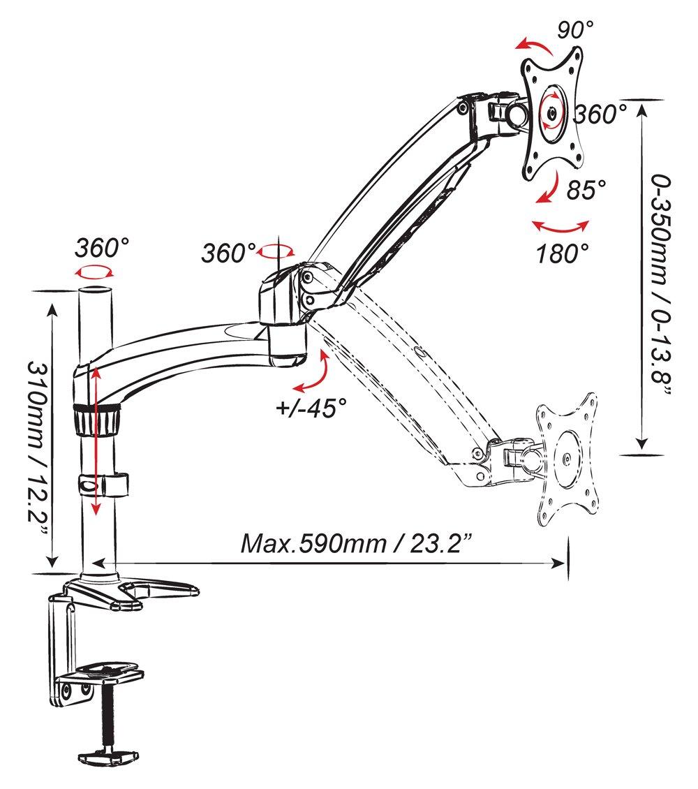 amer-networks-hydra-1-73-7-cm-29-morsa-nero-cromo-bianco