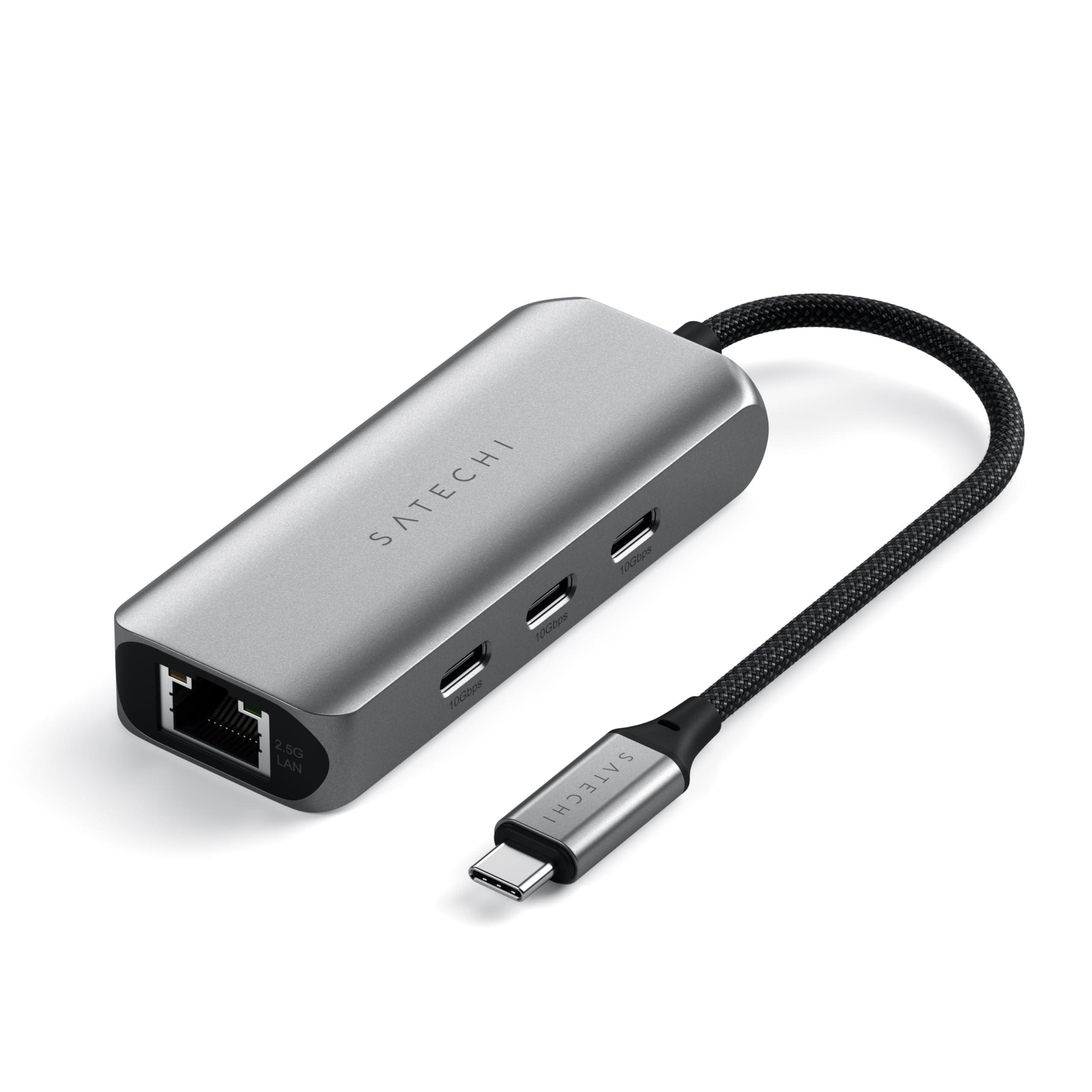 satechi-4-in-1-usb-c-adattatore-ethernet-gigabit-3x-usb-c-3-2-10-gbps-rete-ad-alta-velocita-plug-play-per-macbook-ipad-windows-android-chrome-e-altro