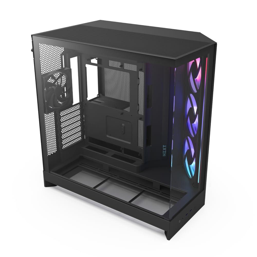 nzxt-h9-flow-rgb-2025-grande-case-pc-atx-mid-tower-a-doppia-camera-con-flusso-d-aria-include-1-x-unita-ventola-rgb-da-420mm-e-1-x-ventola-da-120mm-supporto-radiatore-da-420mm-nero