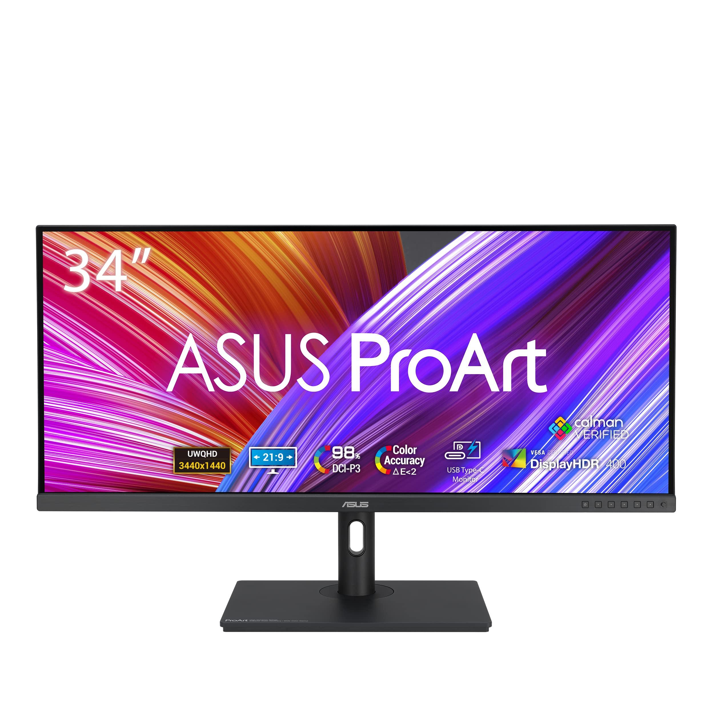 asus-proart-pa348cgv-monitor-professionale-34-ultra-wide-qhd-3440x1440-usb-c-ips-120hz-98-dci-p3-precisione-colore-deltae-2-freesync-premium-pro-verificato-da-calman-regolabile-nero