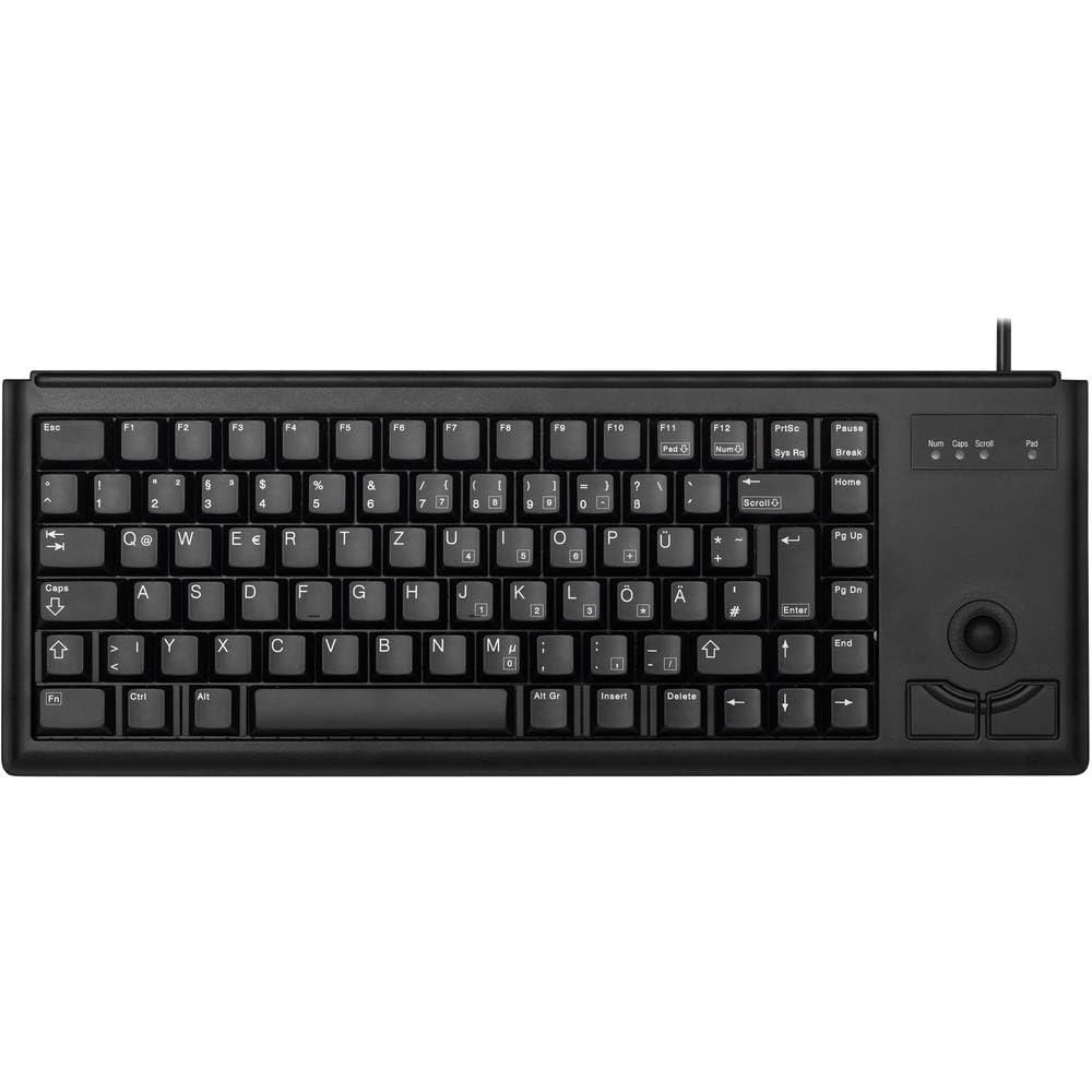 cherry-g84-4400-tastiera-compatta-con-trackball-per-la-germania-qwertz-cablate-connessione-usb-2-tasti-mouse-switch-meccanici-ml-nero-tedesco-qwertz