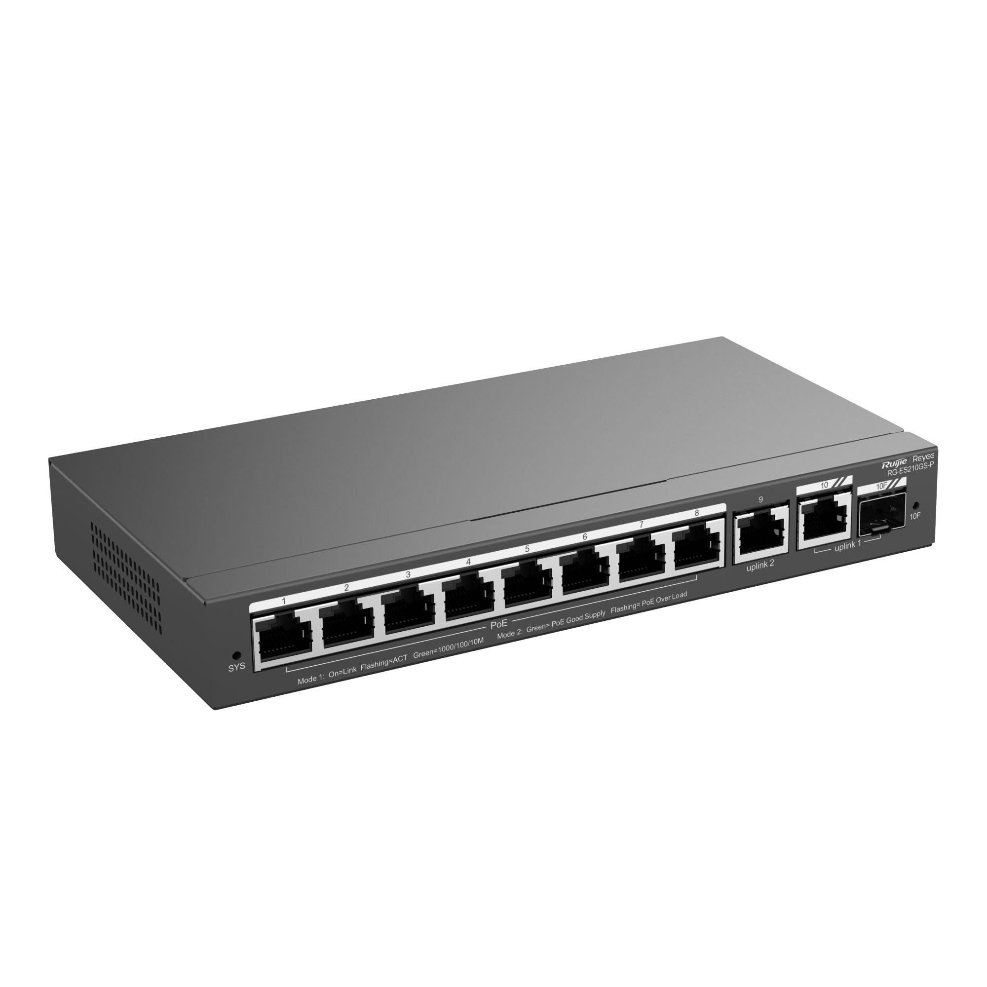 ruijie-reyee-10-port-smart-gigabit-poe-switch-rg-es210gs-p