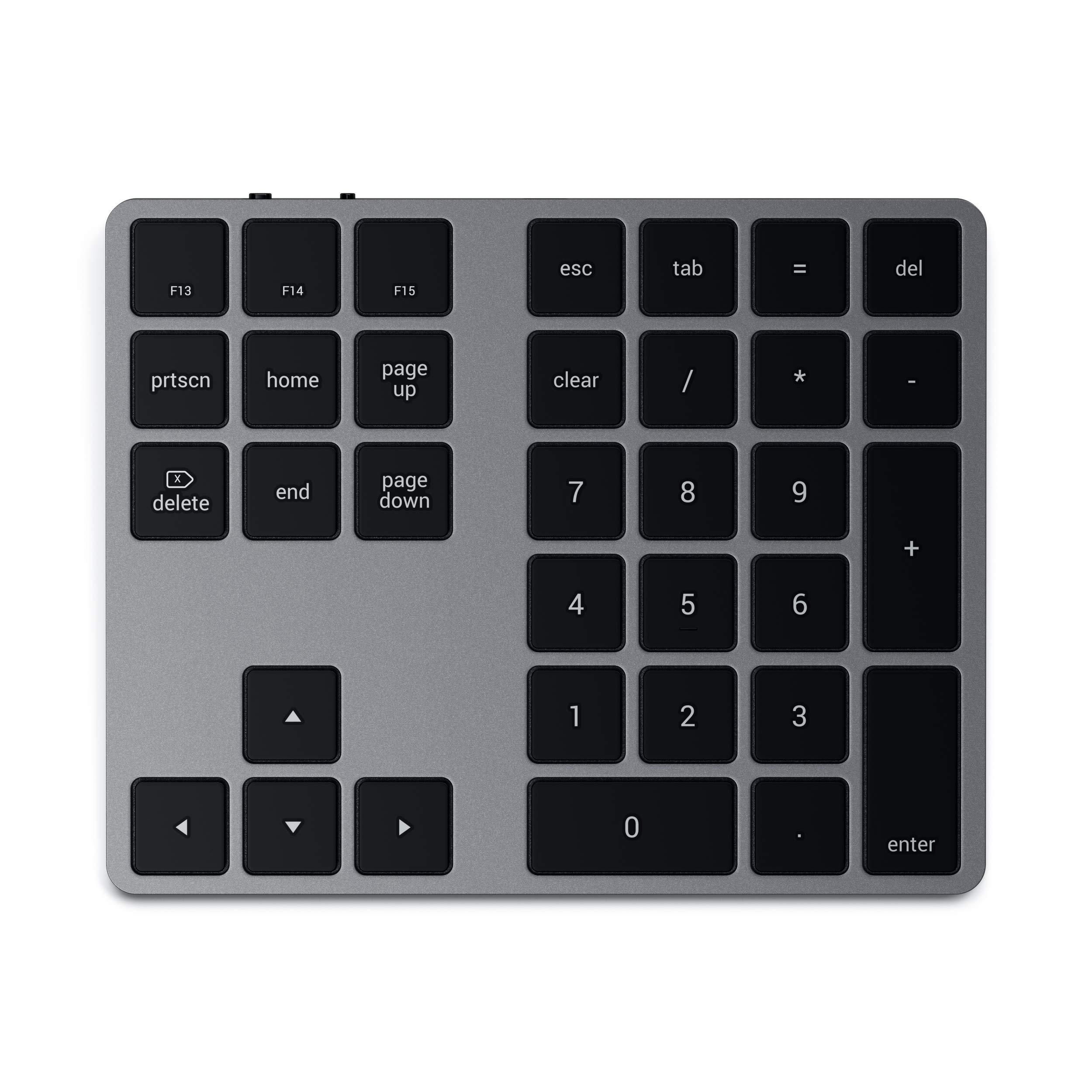 satechi-34-tasti-tastierino-numerico-wireless-bluetooth-layout-stati-uniti-ricaricabile-tramite-usb-c-design-in-alluminio-per-macbook-air-e-pro-mac-mini-ipad-imac-iphone-e-altri-grigio