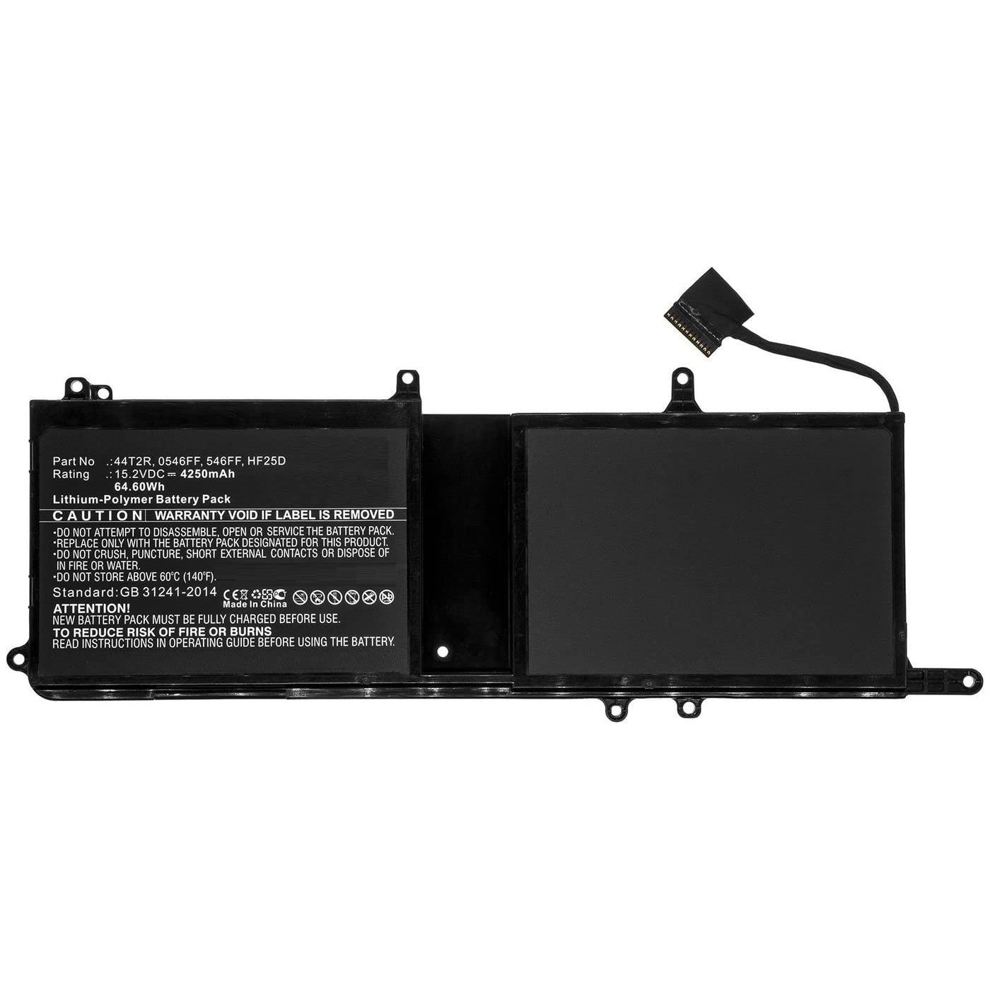 coreparts-laptop-battery-for-dell-64-60wh-li-pol-15-2v-4250mah-0546ff-44t2r-546ff-hf25d-64-60wh-li-pol-15-2v-4250mah-black-for-dell-notebook-laptop-alienware-15-r3-max-q-alw15c-d2508s