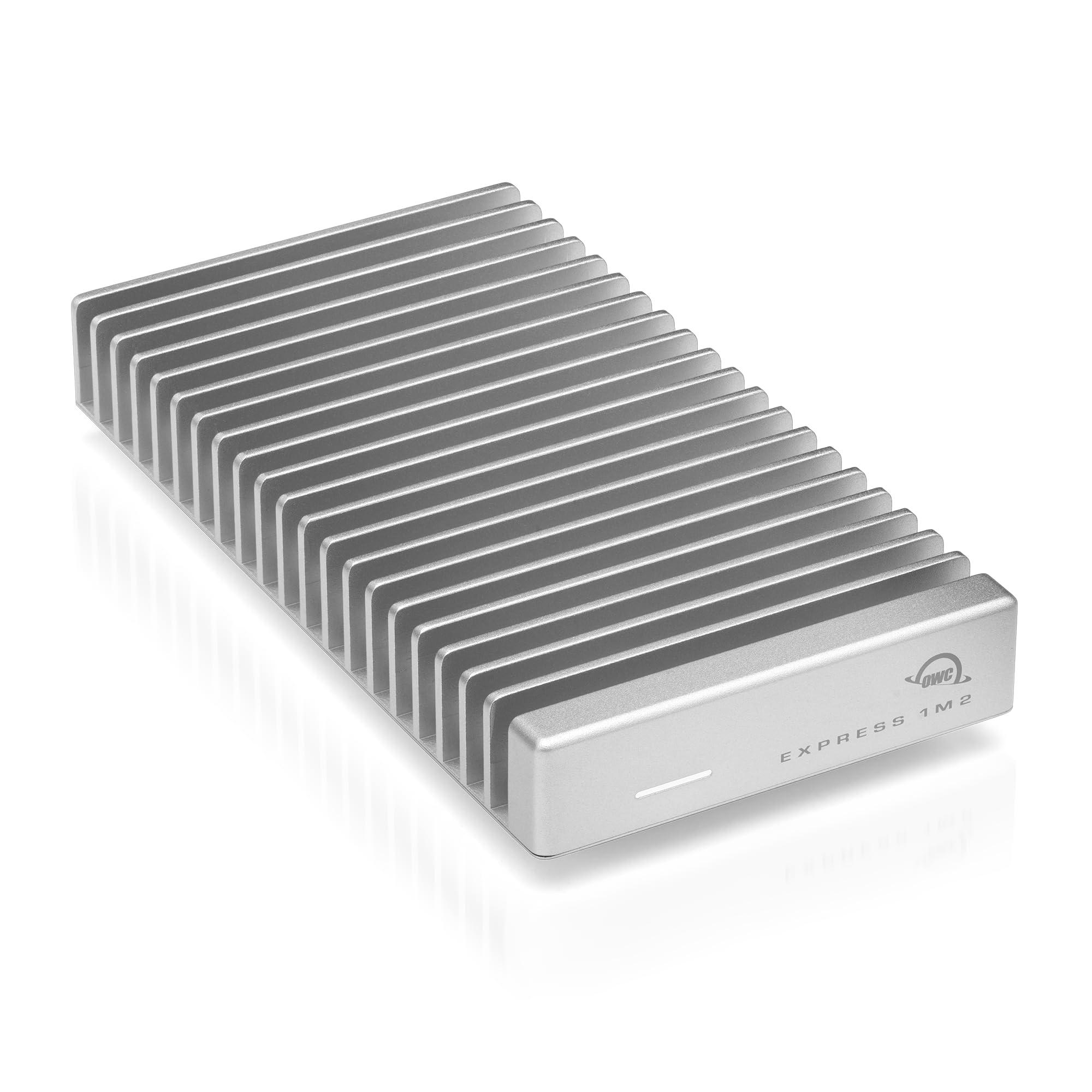 owc-express-1m2-nvme-thunderbolt-usb-c-ssd-usb4-ultra-veloce-esterno-ssd-drive-con-dissipatore-di-calore-in-alluminio-solo-involucro
