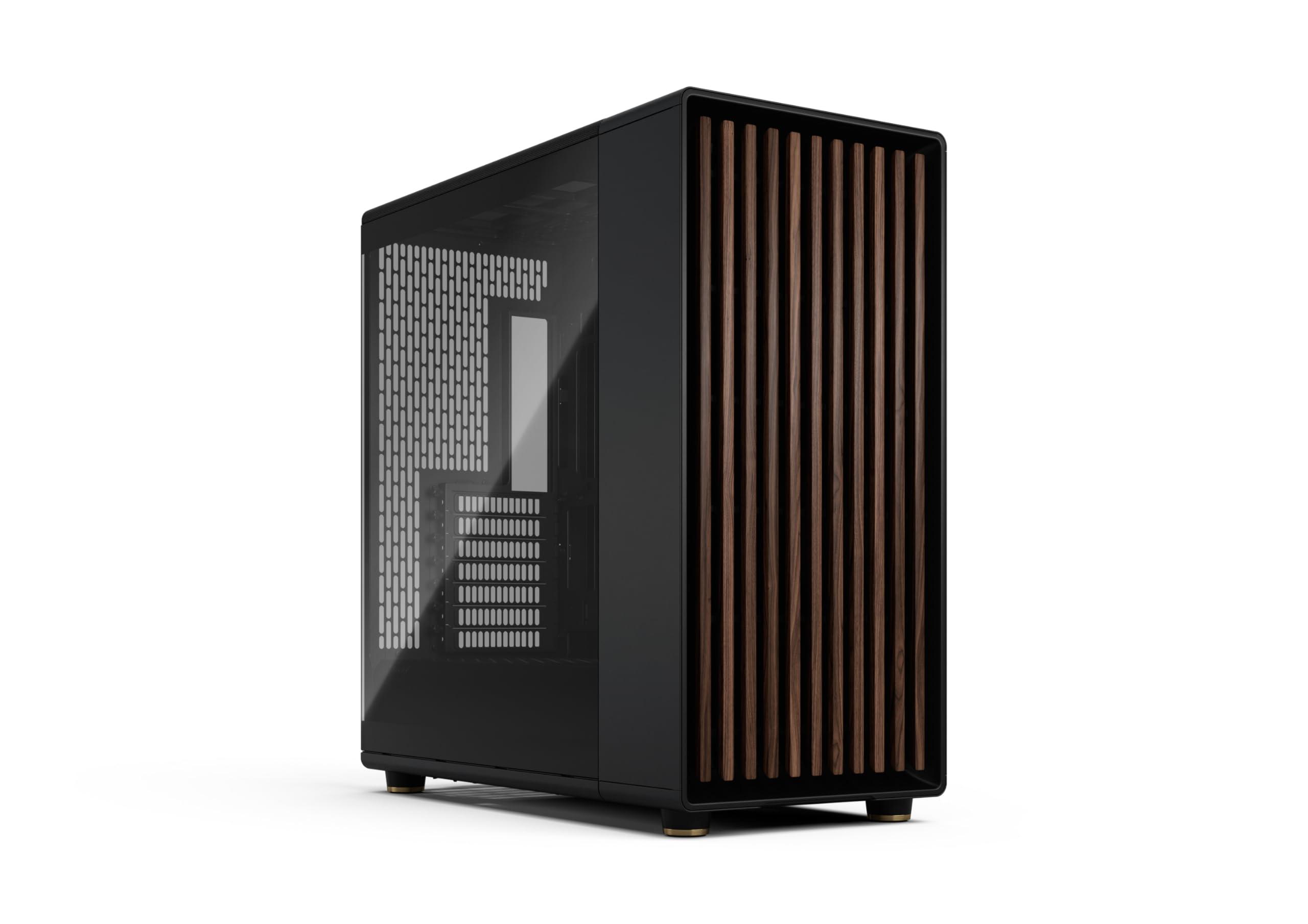 fractal-design-north-xl-rc-charcoal-black-tg-dark-reverse-connection-motherboard-compatible-three-140mm-aspect-pwm-fans-included-type-c-usb-atx-airflow-full-tower-pc-gaming-case