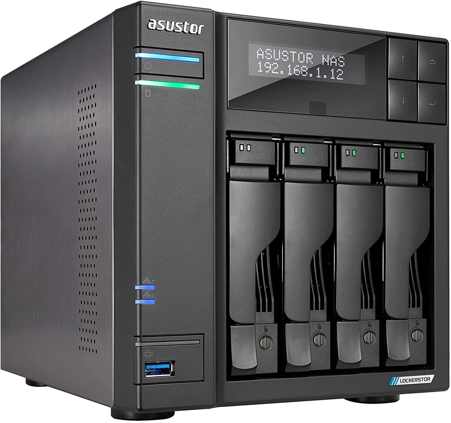 asustor-lockerstor-4-gen2-as6704t-4-bay-nas-quad-core-2-0-ghz-cpu-4x-m-2-nvme-slots-pcie-3-0-2-x-2-5gbe-4gb-ddr4-ram