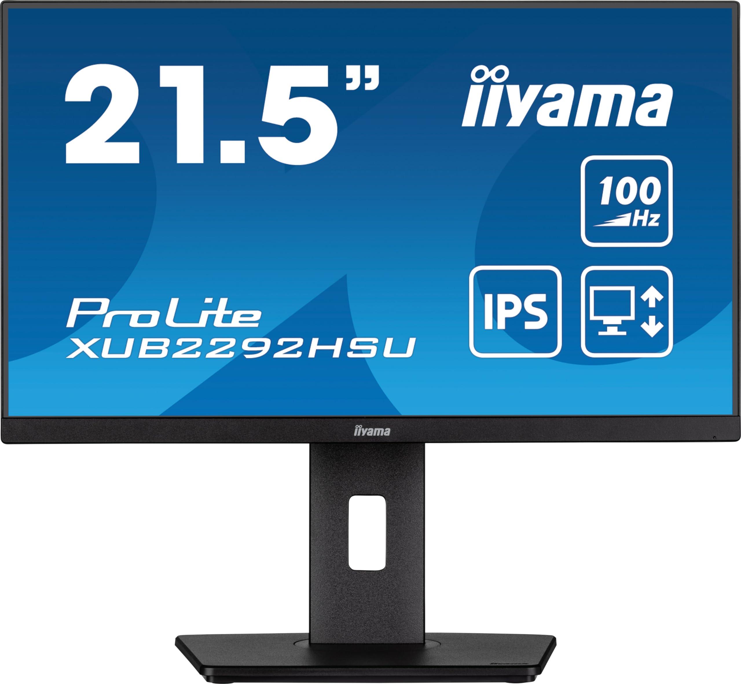 iiyama-prolite-xub2292hsu-b6-54-6-cm-21-5-monitor-led-ips-full-hd-100hz-hdmi-dp-usb3-2-altezza-pivot-freesync