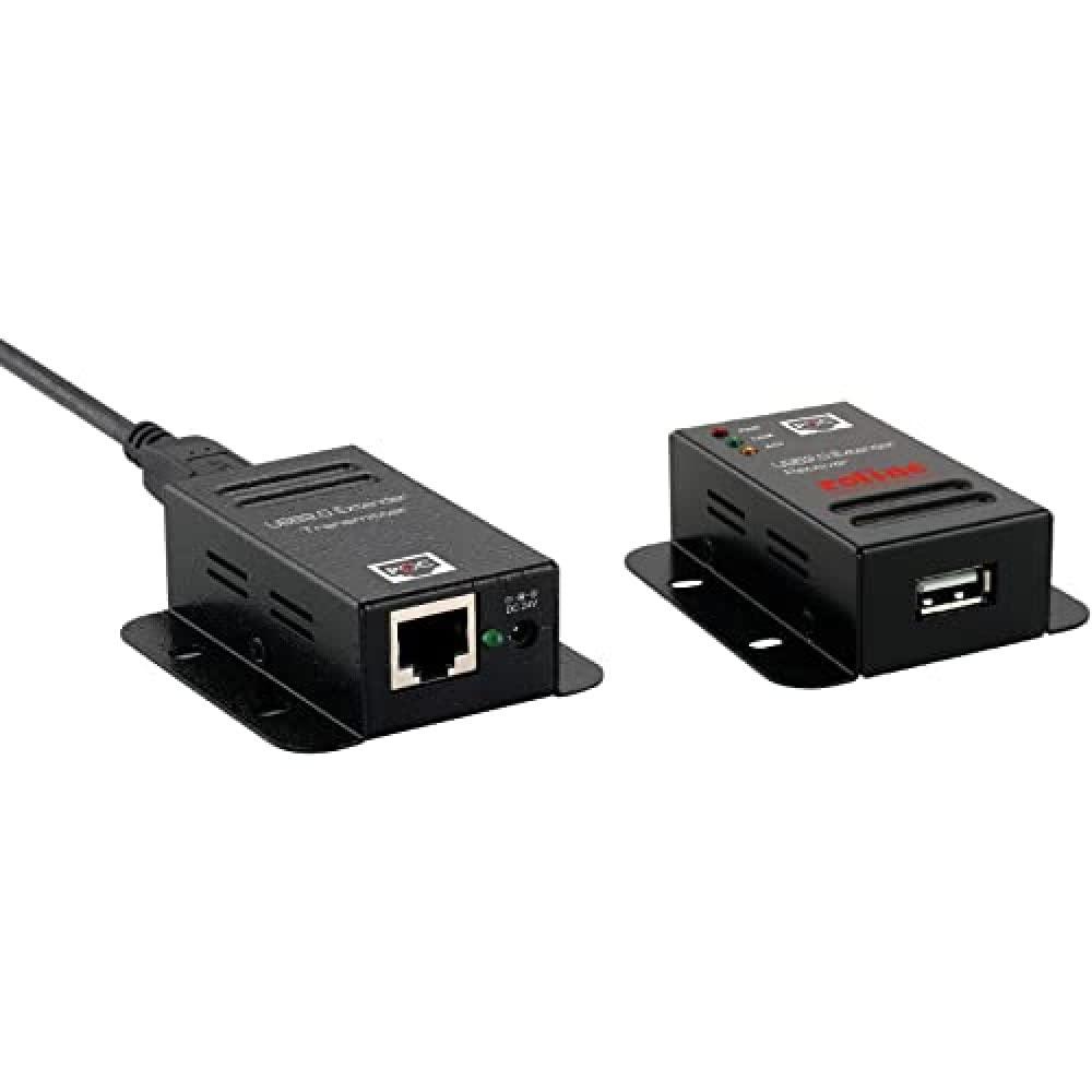 rotronic-roline-12041102-usb-2-0-extender-rj45-50-m-nero
