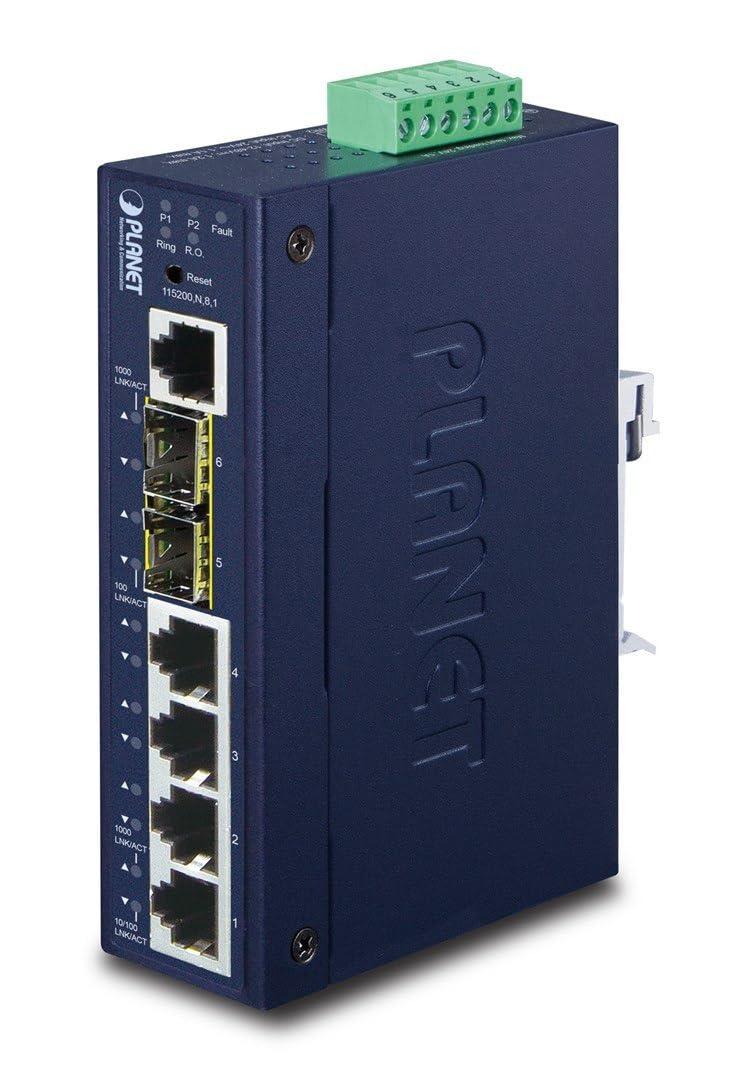 planet-ip30-industrial-l2-l4-4-port-10-100-1000t-2-p-100-1000x-igs-5225-4t2s-10-100-1000t-2-p-100-1000x-sfp-full-managed-switch-40-to-75-c-dual-redundant-power-input-on-12-48vdc