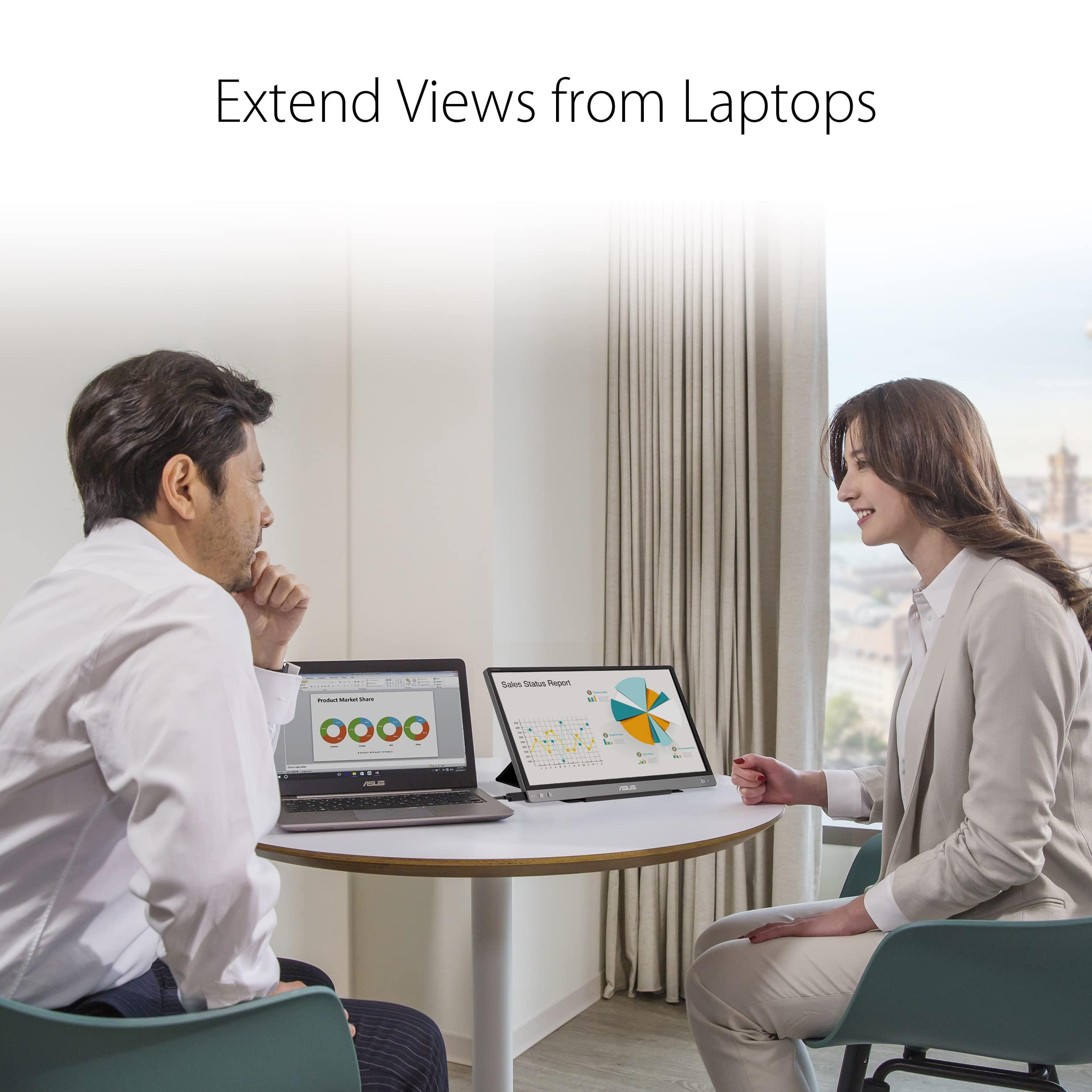 asus-zenscreen-monitor-portatile-14-1080p-fhd-mb14ac-monitor-da-viaggio-ips-usb-c-e-usb-3-0-anti-sfarfallio-filtro-luce-blu-smart-cover-monitor-esterno-per-laptop-e-macbook