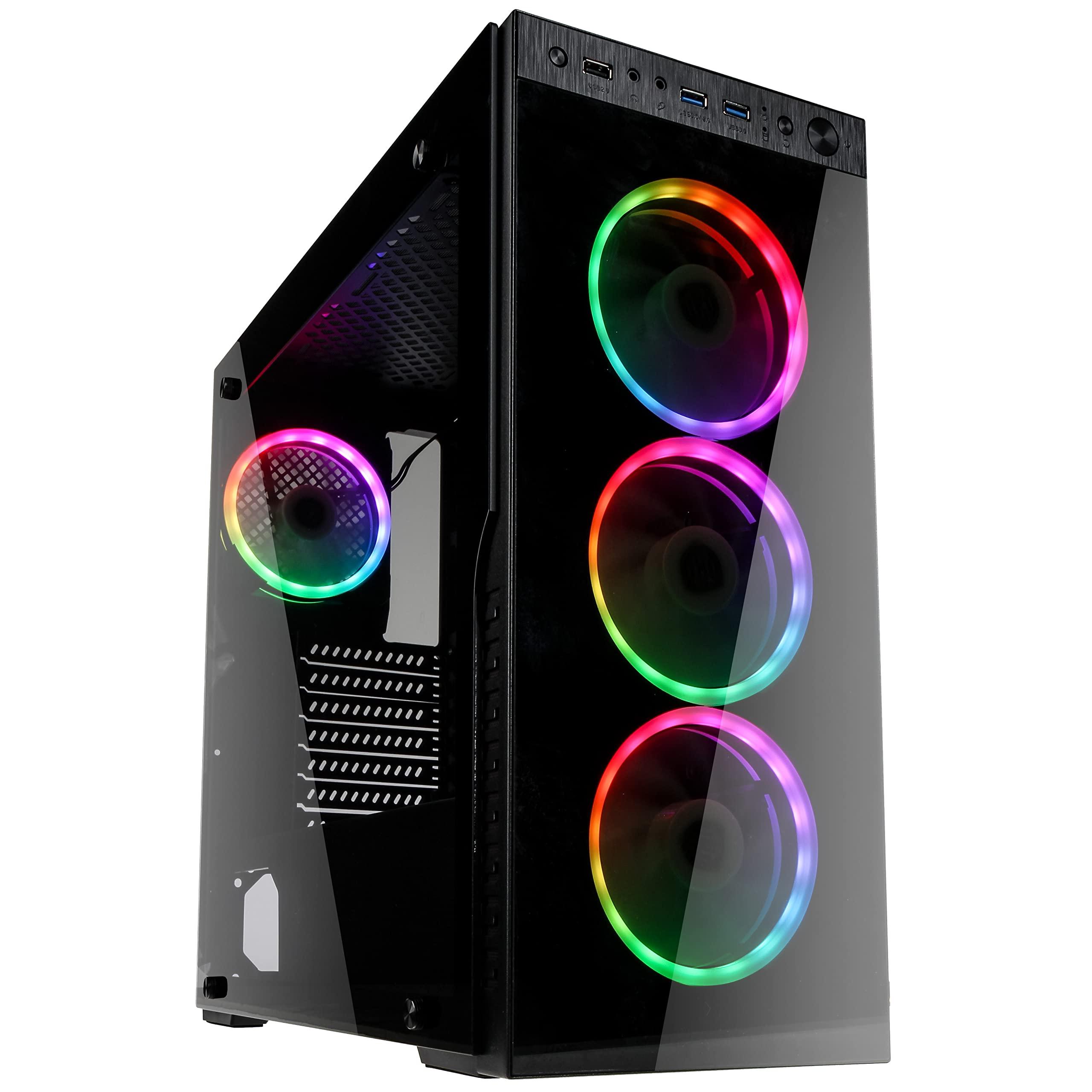 kolink-horizon-rgb-case-rgb-mid-tower-atx-per-pc-gaming-con-pannelli-in-vetro-temperato