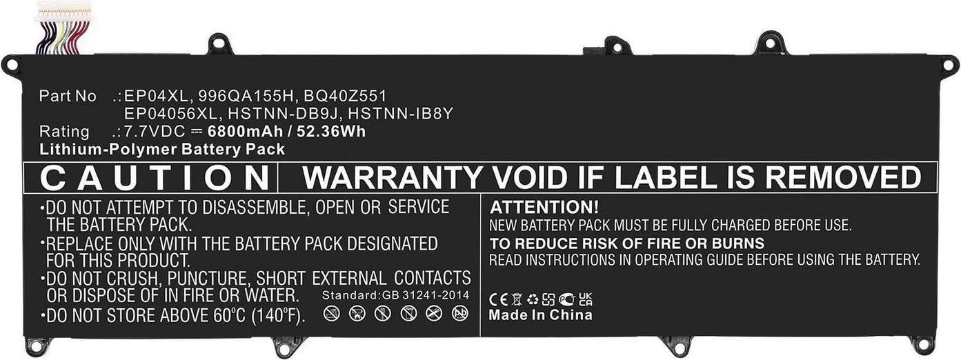 coreparts-laptop-battery-for-hp-52wh-li-pol-7-7v-6800mah-ep04xl-996qa155h-bq40z551-ep04056xl-52wh-li-pol-7-7v-6800mah-black-elite-dragonfly-g1-elite-dragonfly-g2-elite-dragonfly-8mk79ea-elite