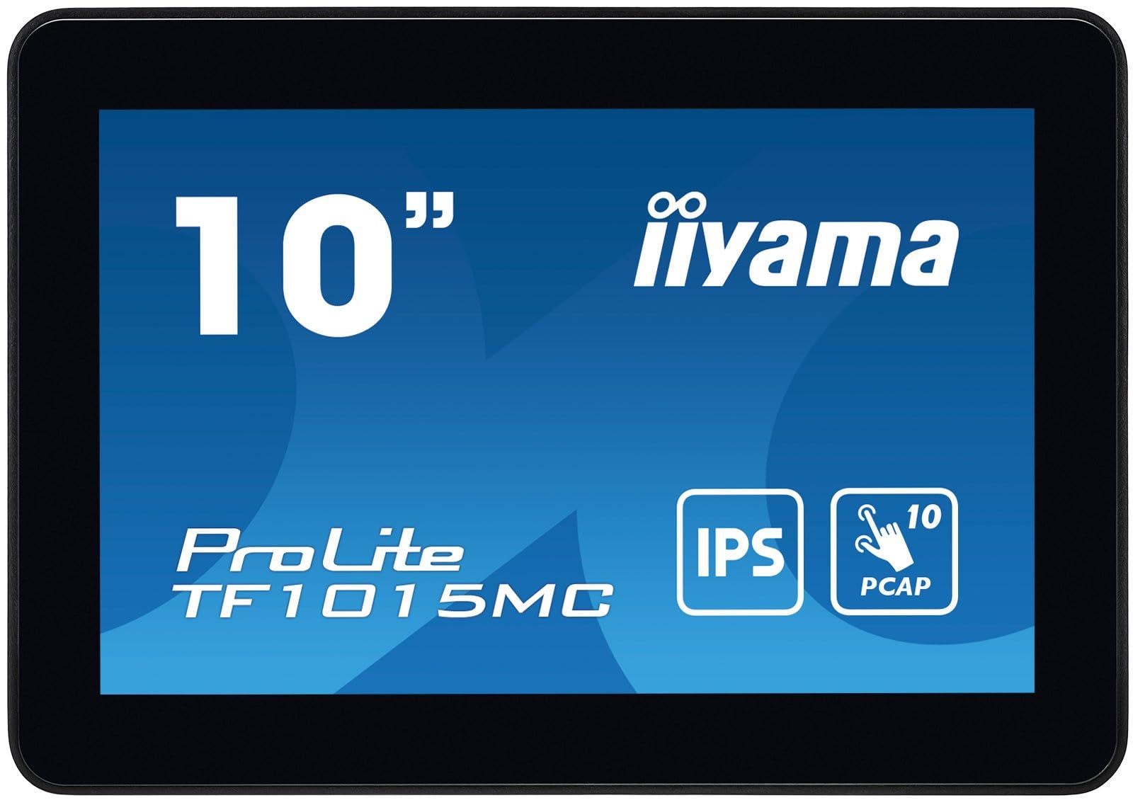 iiyama-prolite-tf1015mc-b3-monitor-led-ips-wxga-open-frame-10-punti-multi-touch-vga-hdmi-dp-rj45-lan-audio-out-ip65-touch-attraverso-vetro-anti-impronte-digitali-7h-colore-nero
