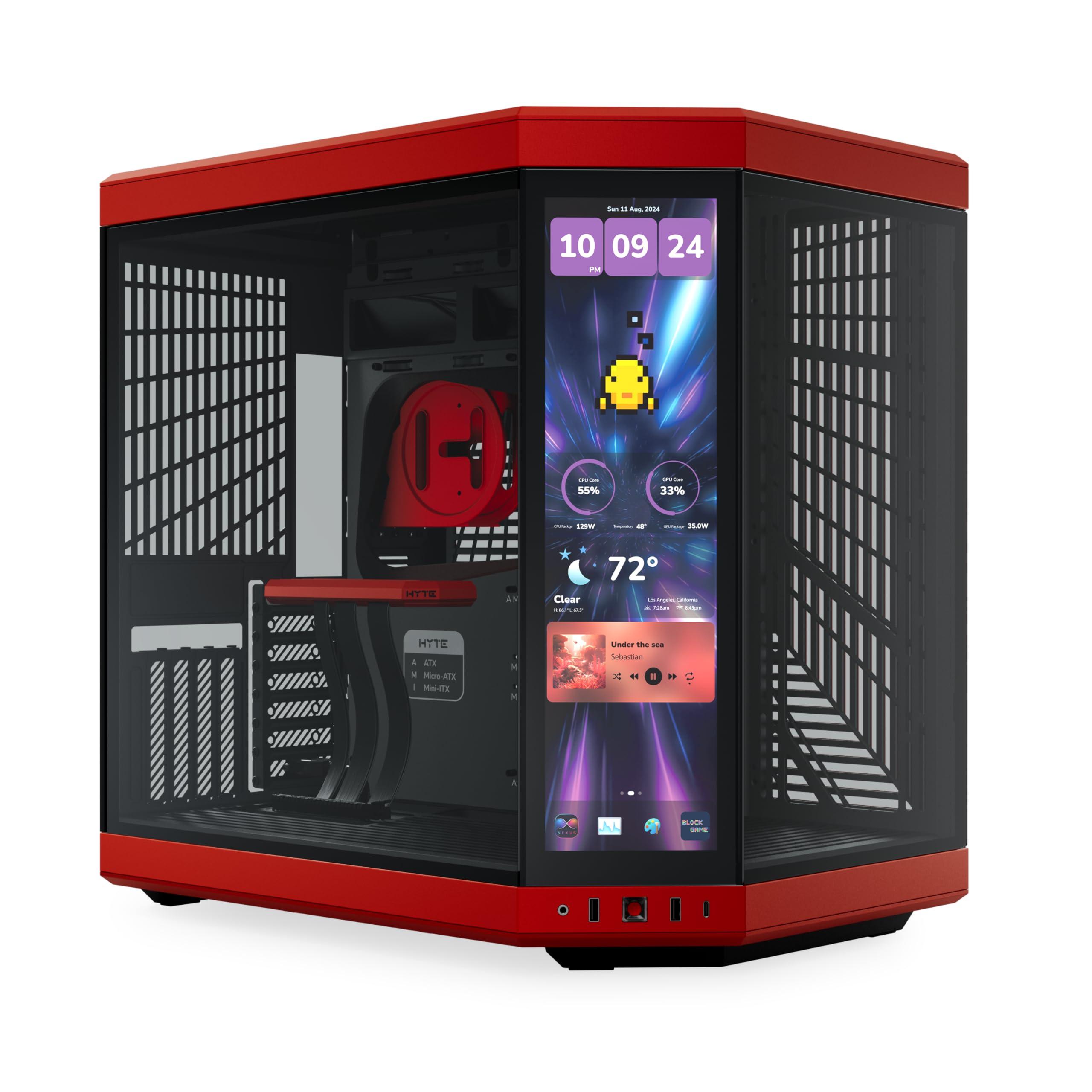 hyte-y70-touch-infinite-black-cherry-atx-midi-tower-gaming-geh-use-rot-schwarz-seitenfenster