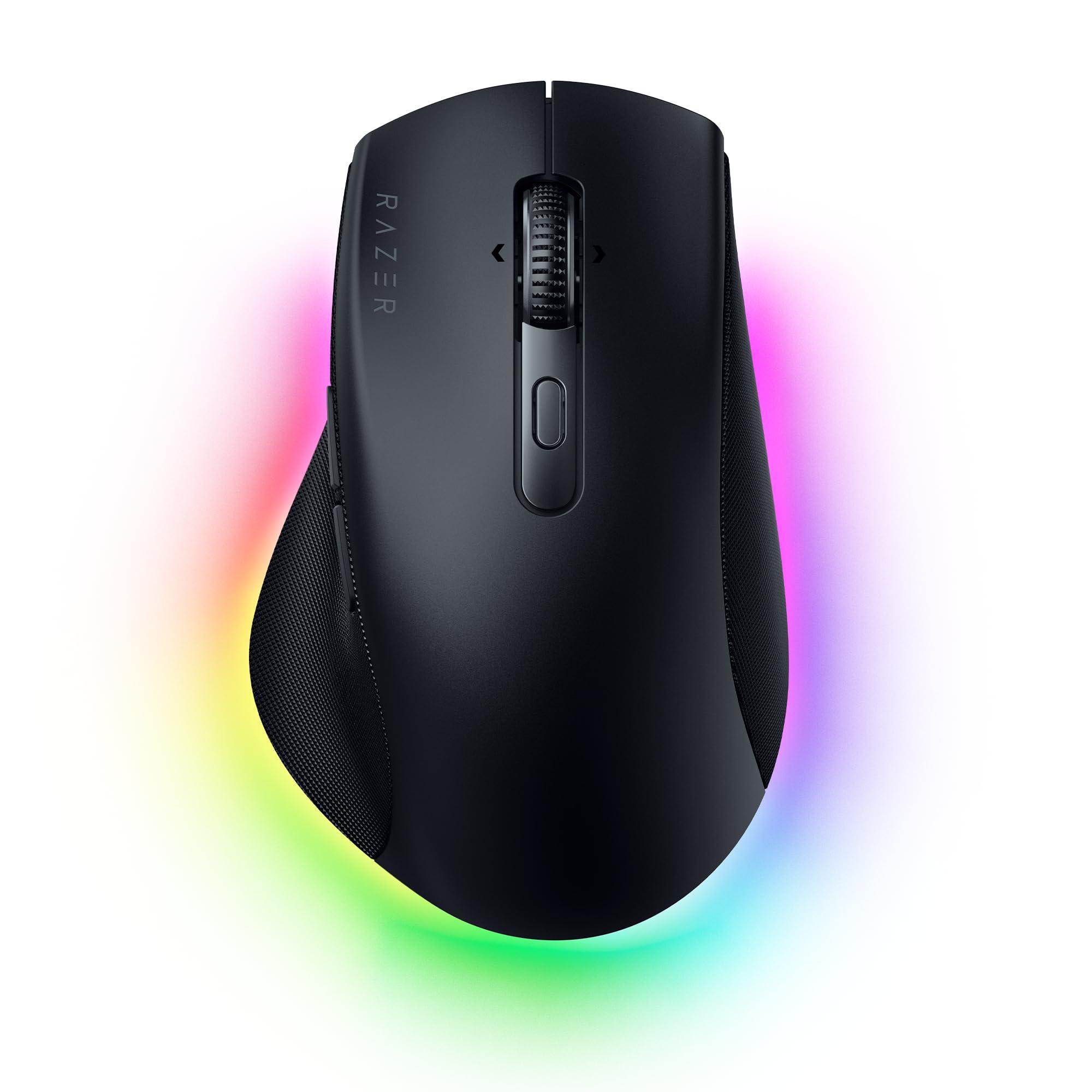 razer-pro-click-v2-mouse-ergonomico-senza-fili-assistenza-ia-prompt-sensore-ottico-30k-durata-della-batteria-3-5-mesi-chroma-rgb-a-14-zone-rotella-del-mouse-inclinabile-hyperscroll-nero