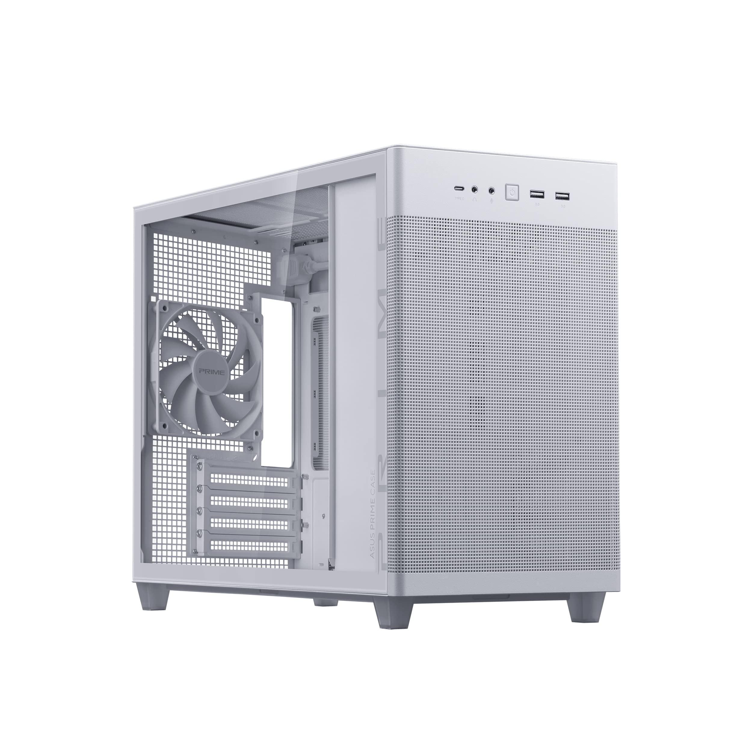 asus-prime-ap201-tg-case-micro-atx-33-litri-pannelli-tool-free-mesh-quasi-filtrante-supporto-per-dissipatori-da-360-mm-compatibile-con-schede-grafiche-fino-a-338-mm-e-psu-atx-standard-bianco