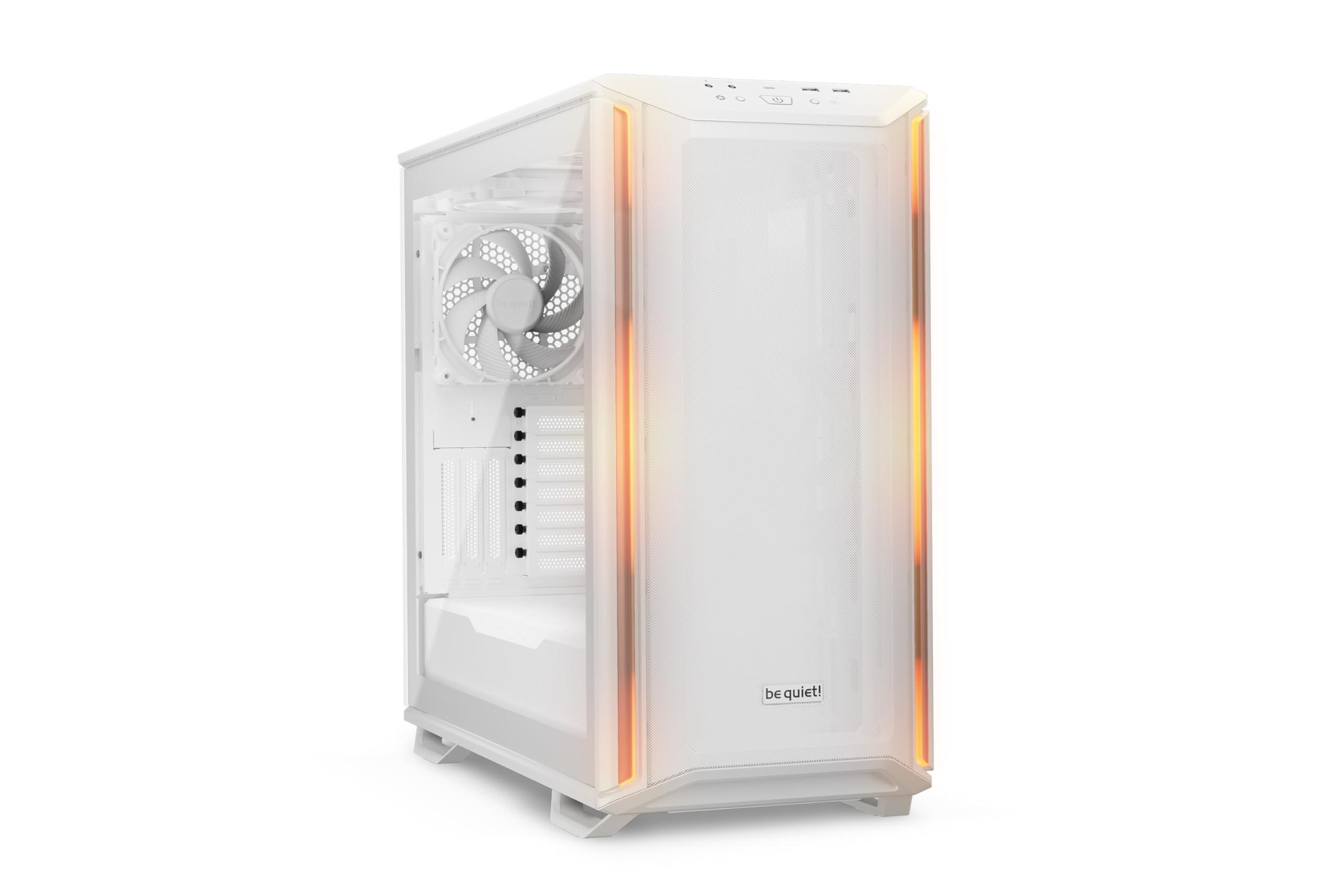 be-quiet-dark-base-701-white-case-pc-con-3-ventole-silent-wings-4-pwm-high-speed-illuminazione-argb-controller-hub-pwm-argb-controllo-ventole-vassoio-scheda-madre-per-layout-invertito