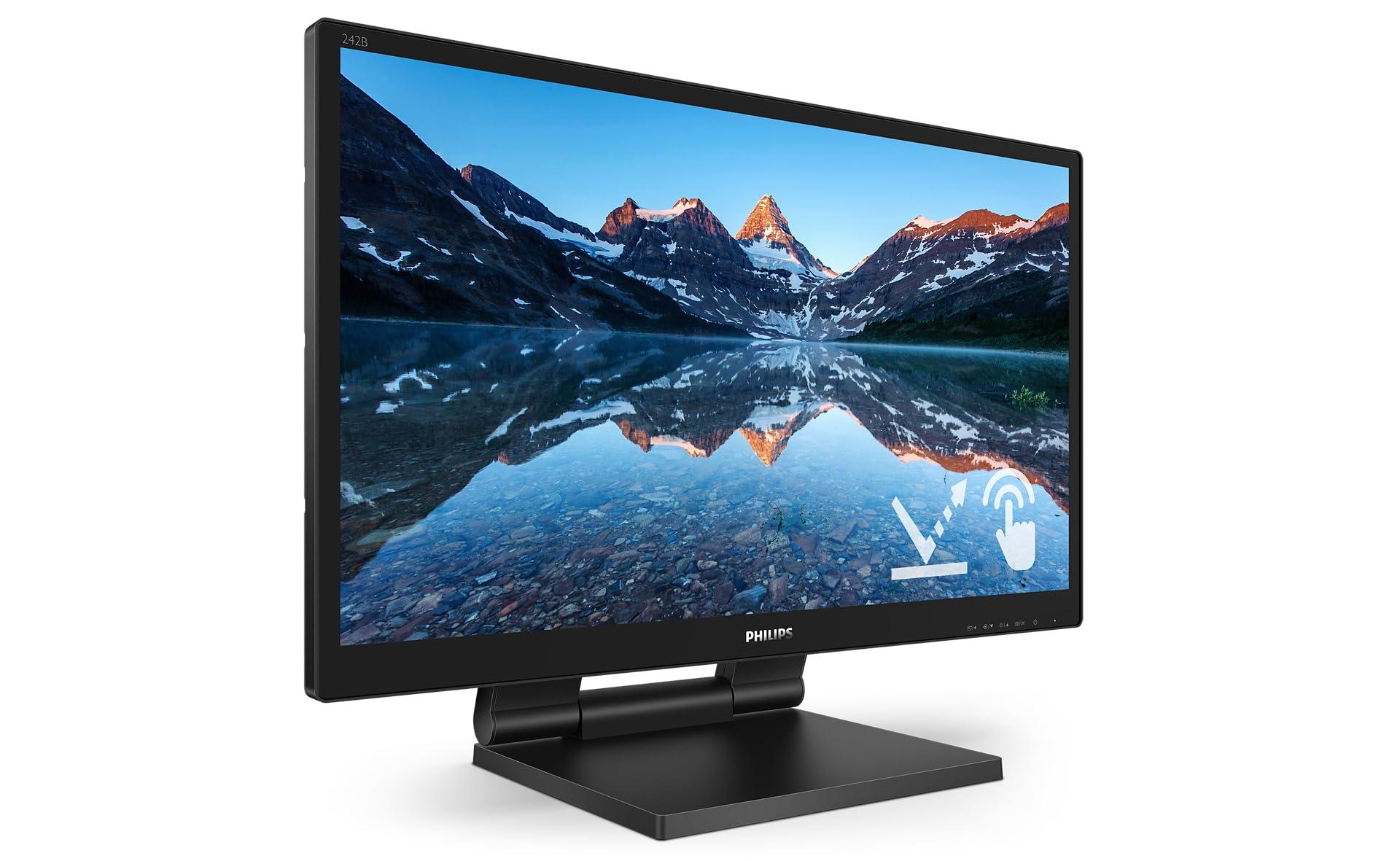 monitorius-mmd-monitors-displays-philips-242b9tl-00-b-line-60-5cm-23-8inch-lcd-monitor-with-smoothtouch-vga-hdmi-dp-dvi