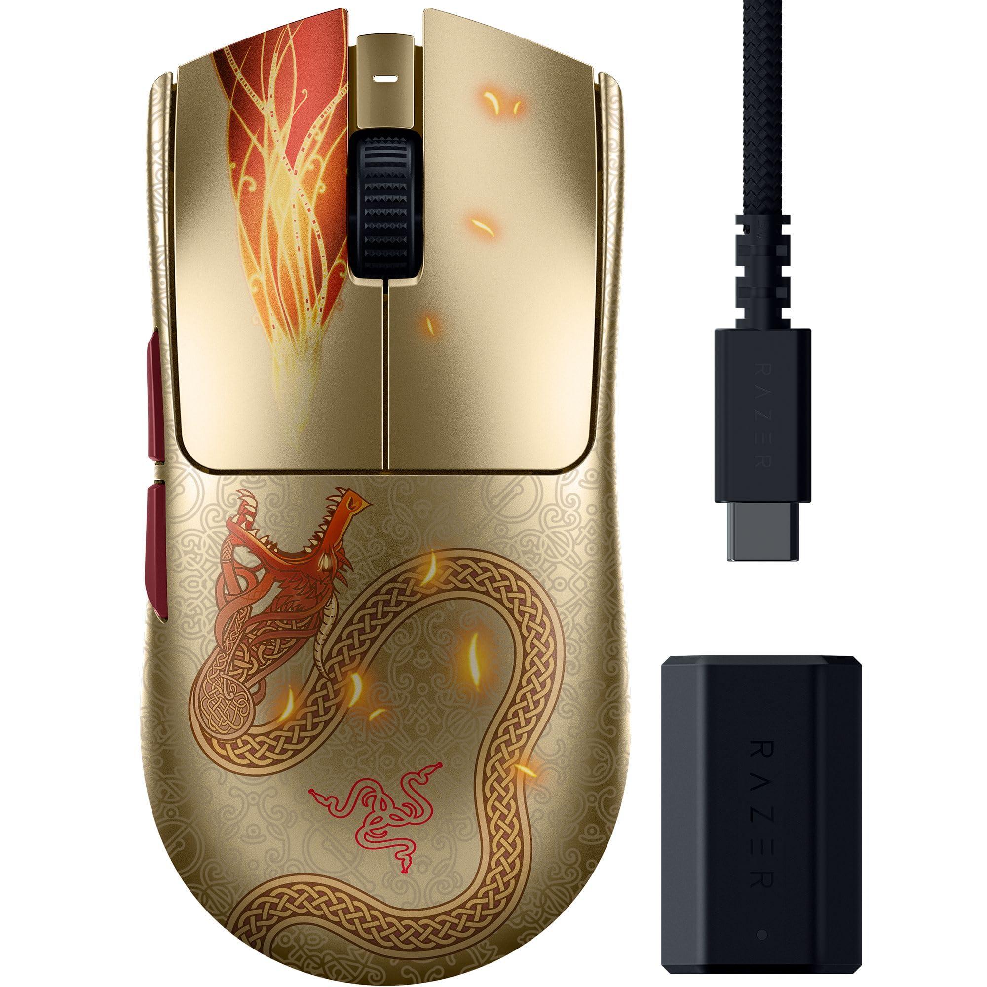 razer-viper-v3-pro-counter-strike-2-dragon-lore-mouse-da-gioco-wireless-ultraleggero-per-esport-55g-8k-hyperpolling-sensore-pro-35k-dpi-2-4ghz-hyperspeed-95-ore-pc-mac-dragon-lore