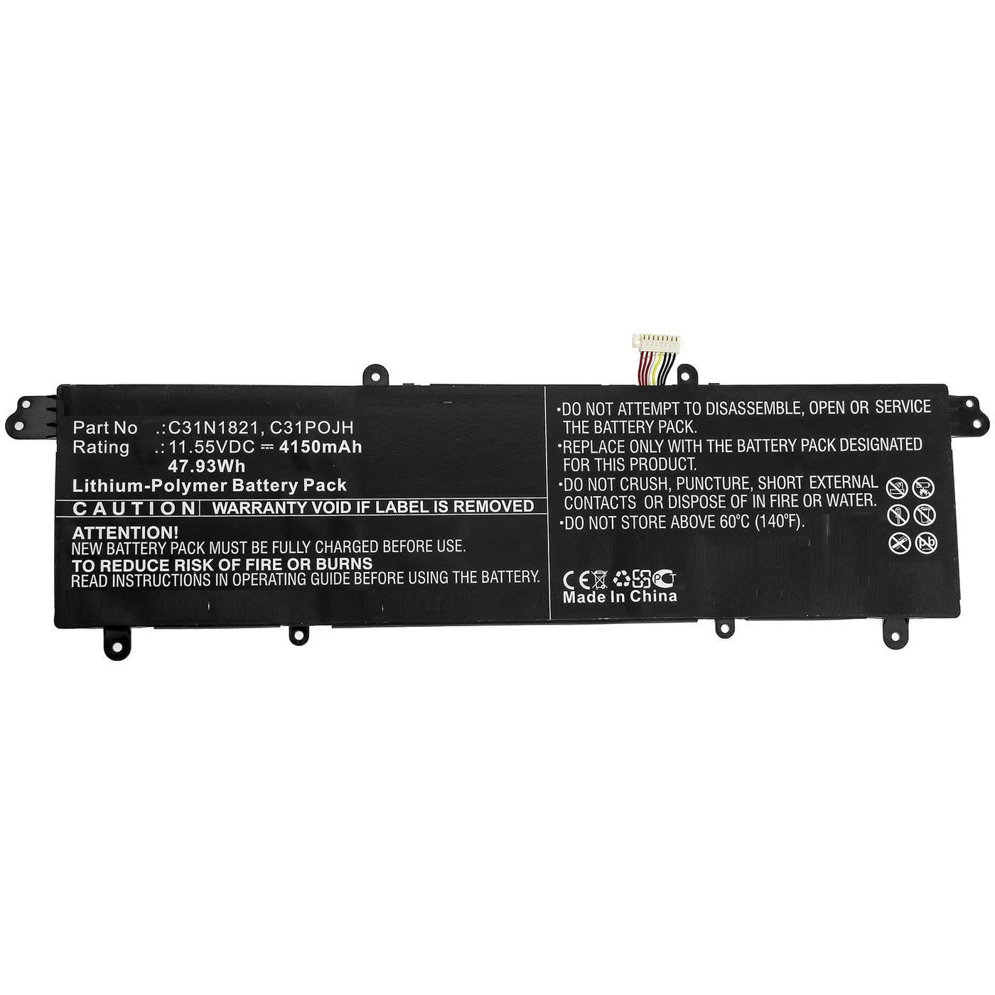 coreparts-laptop-battery-for-asus-48wh-li-pol-11-55v-4150mah-0b200-03210100-c31n1821-c31pojh-48wh-li-pol-11-55v-4150mah-for-asus-ux3000xn-ux392fa-ux392fn-2b-vivobook-14-s433fl-eb072t-14