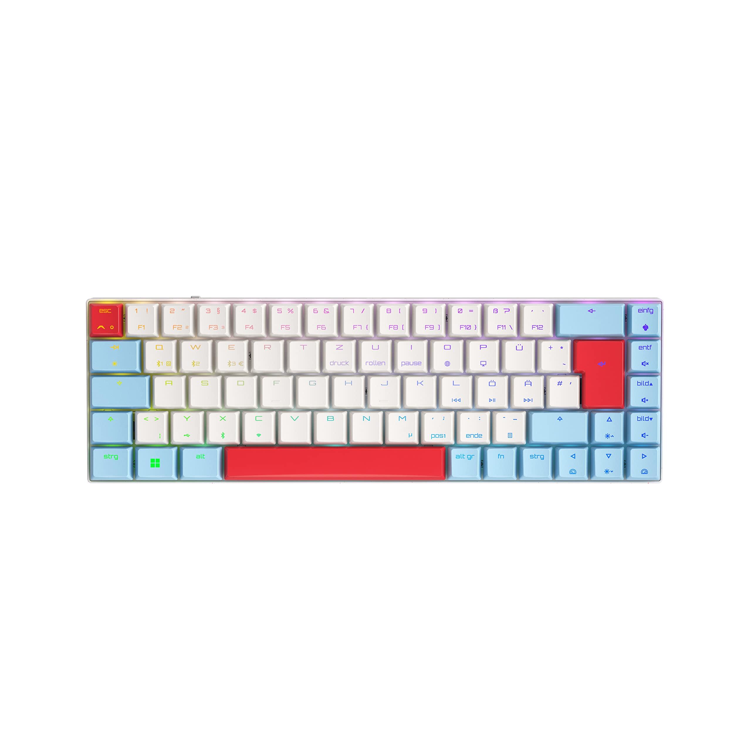 cherry-mx-lp-2-1-compact-wireless-tastiera-gaming-senza-fili-con-69-tasti-layout-per-la-germania-qwertz-interruttori-meccanici-mx-low-profile-speed-bianco-layout-tedesco-qwertz