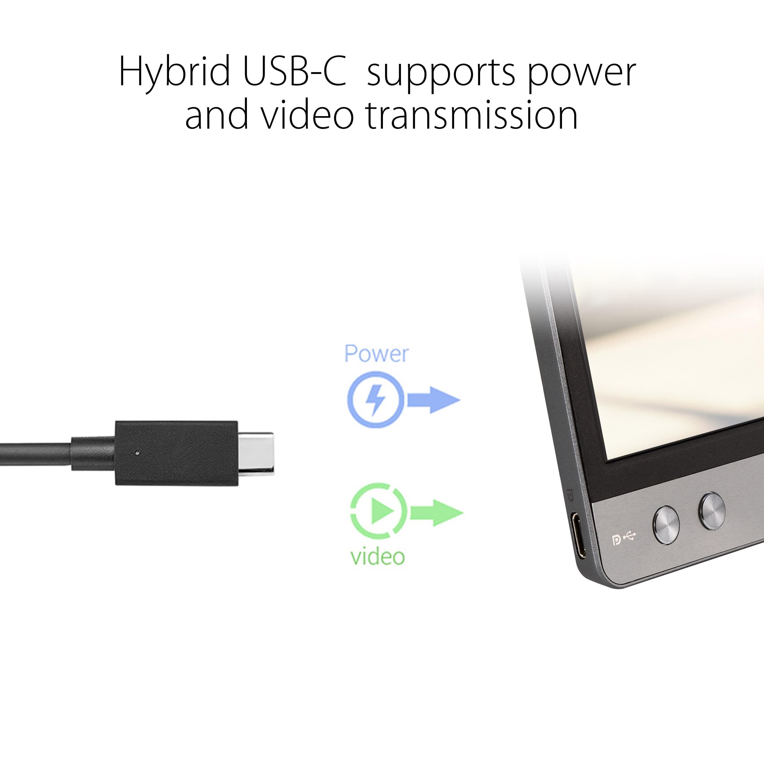 asus-zenscreen-monitor-portatile-14-1080p-fhd-mb14ac-monitor-da-viaggio-ips-usb-c-e-usb-3-0-anti-sfarfallio-filtro-luce-blu-smart-cover-monitor-esterno-per-laptop-e-macbook