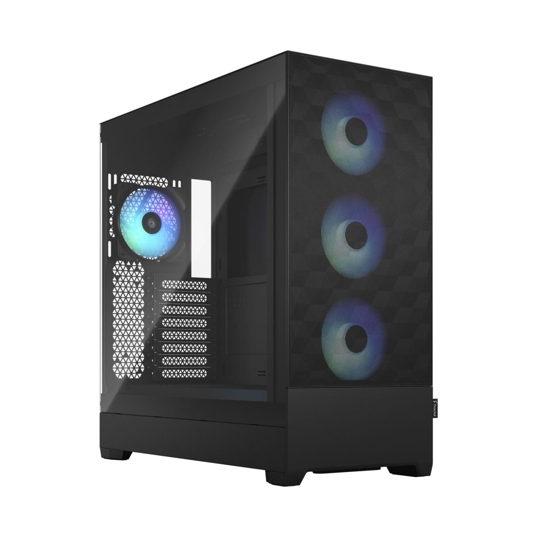fractal-design-pop-xl-air-rgb-black-tempered-glass-clear-tint-honeycomb-mesh-front-tg-side-panel-four-120-mm-aspect-12-rgb-fans-included-e-atx-high-airflow-full-tower-pc-gaming-case