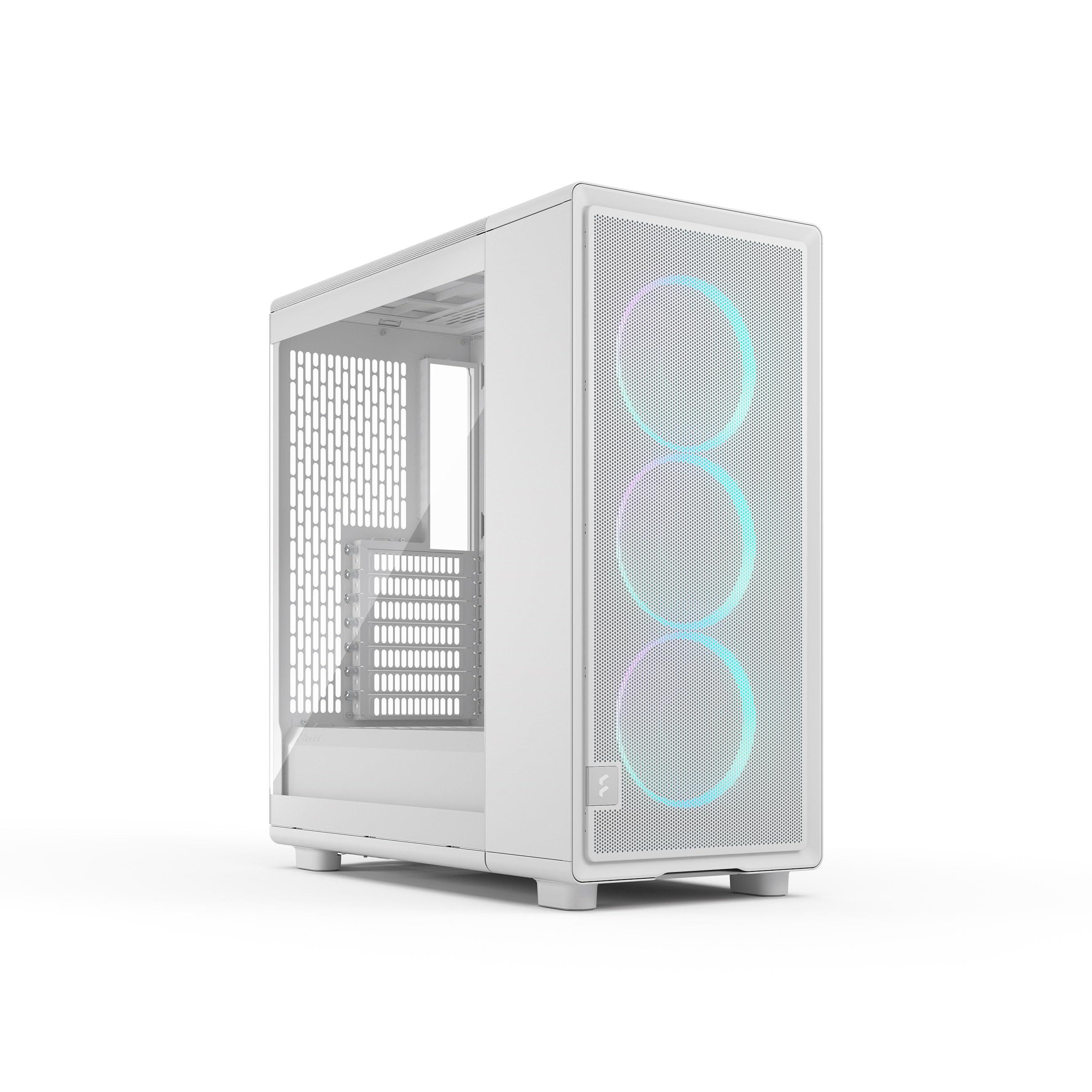 fractal-design-epoch-white-rgb-vetro-temperato-clear-tint-case-da-gaming-pannello-frontale-in-rete-tre-ventole-momentum-12-rgb-incl-interno-spazioso-supporto-atx-matx-itx