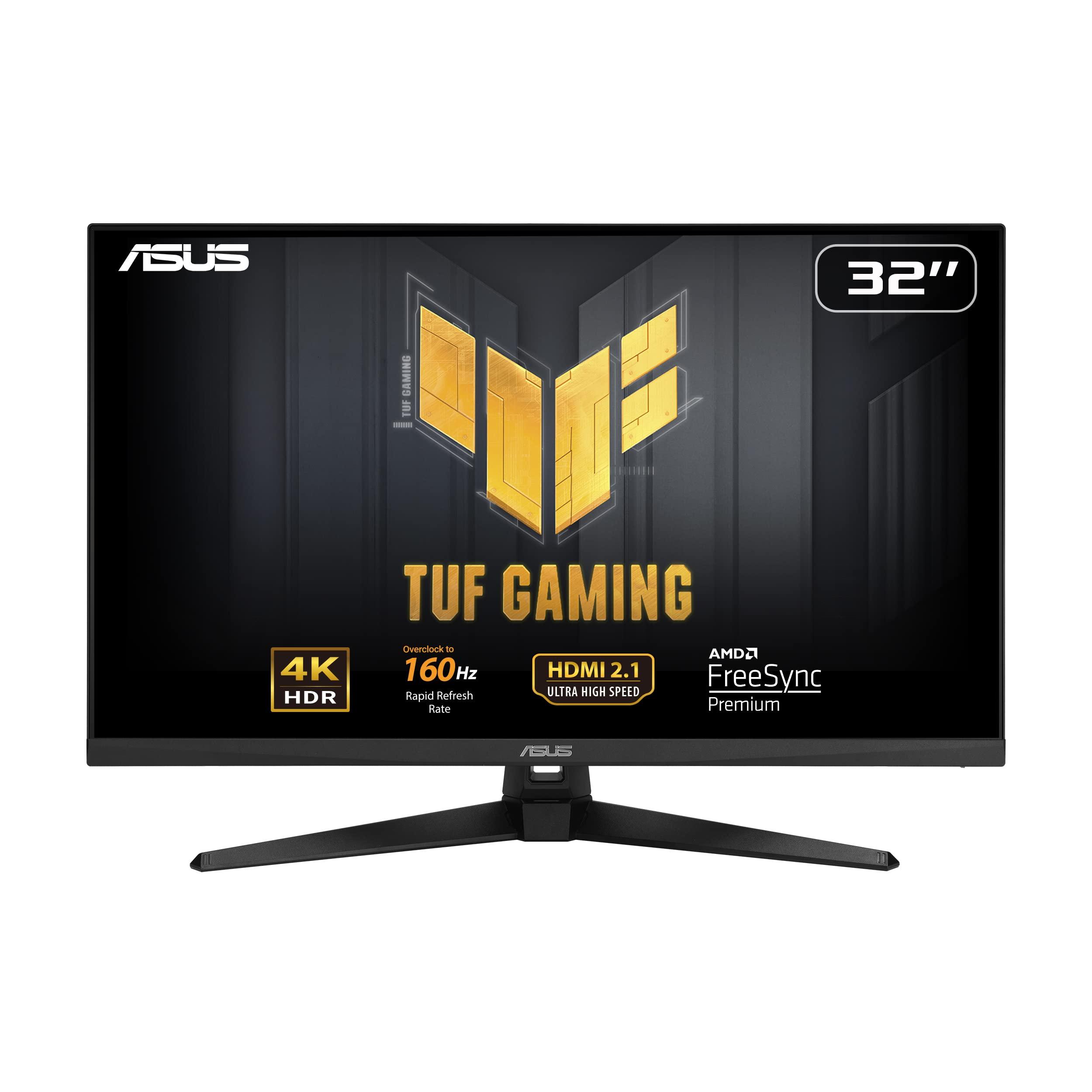 asus-tuf-gaming-vg32uqa1a-monitor-gaming-32-pollici-31-5-4k-3840-x-2160-overclock-a-160hz-elmb-sync-freesync-premium-1ms-mprt-overdrive-variabile-120-srgb-displayhdr-400-nero
