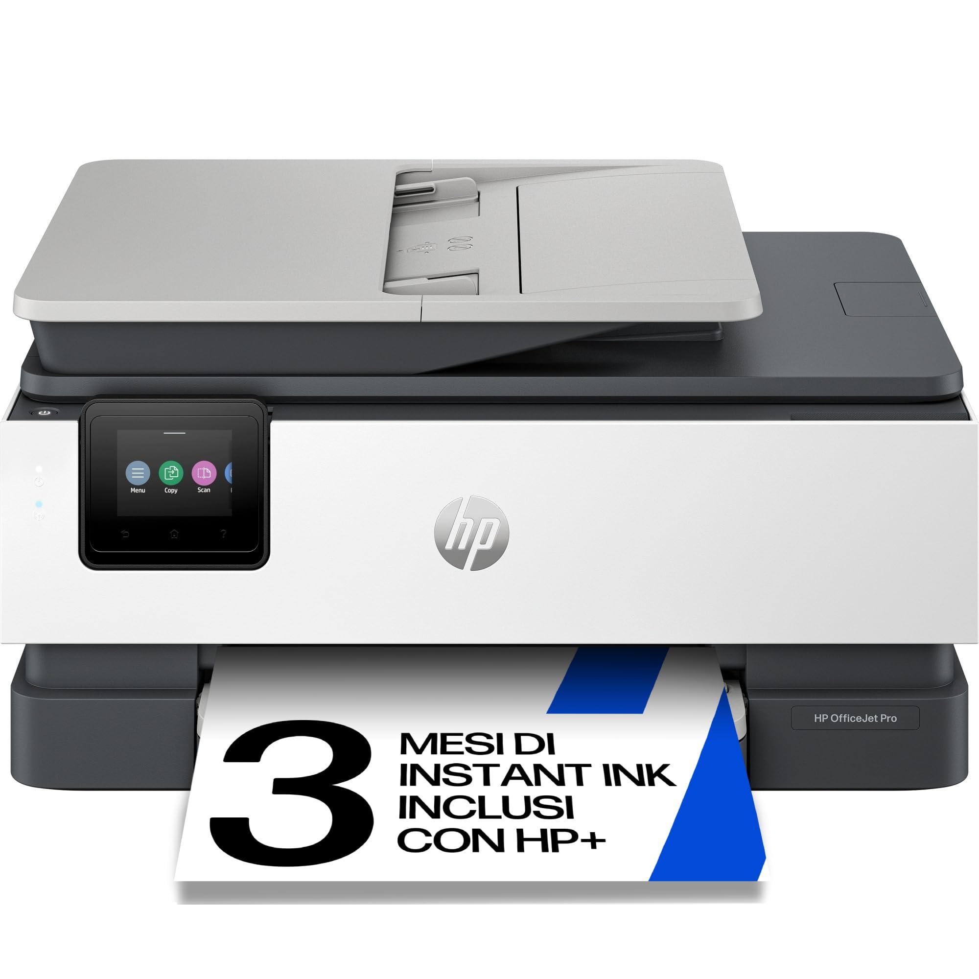 hp-officejet-pro-8132e-40q45b-stampante-multifunzione-a-getto-d-inchiostro-a4-a-colori-fronte-e-retro-automatico-20-ppm-wi-fi-smart-3-mesi-di-inchiostro-instant-ink-inclusi-grigia
