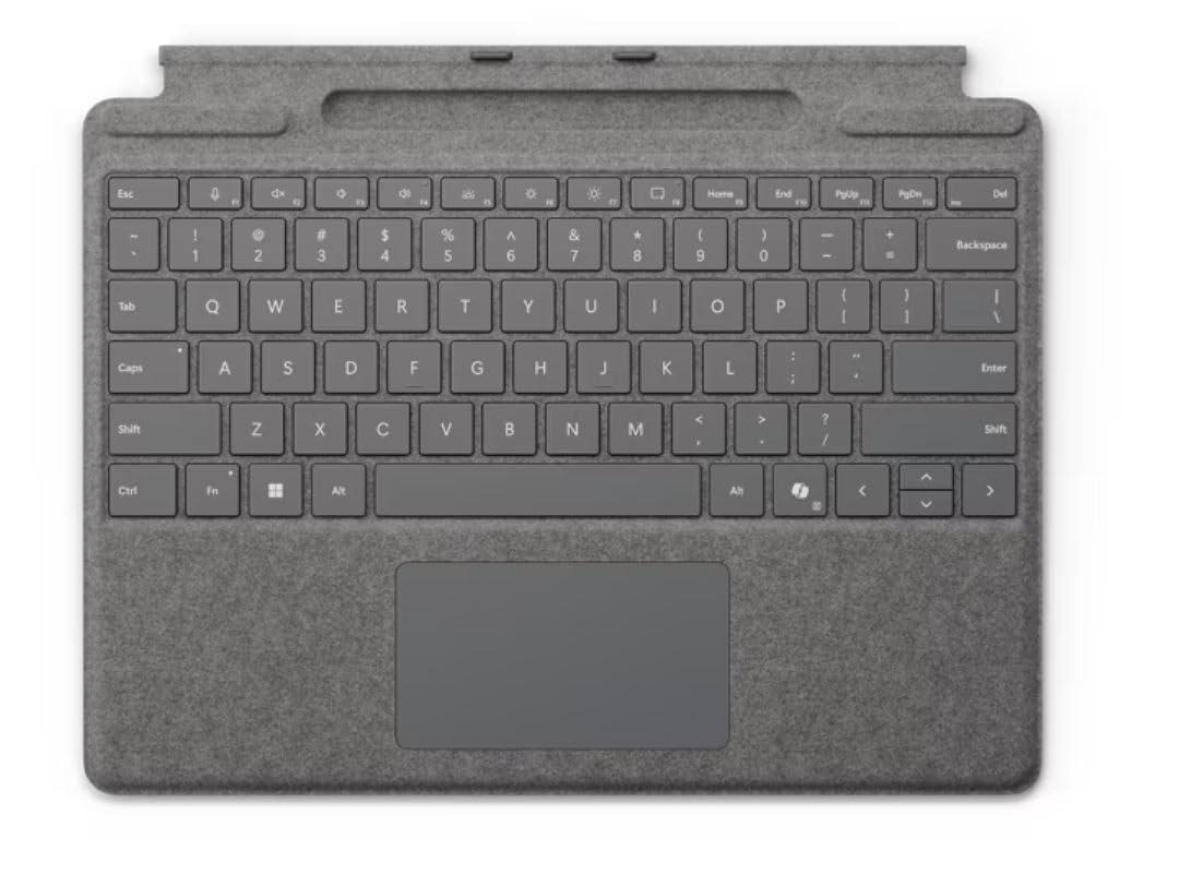 microsoft-surface-pro-signature-keyboard-tastatur-mit-beschleunigungsmesser-touchpad-surface-slim-pen-2-ablage-und-ladeschale-qwertz-deutsch-platin-f-r-surface-pro-10-pro-8-pro-9-pr