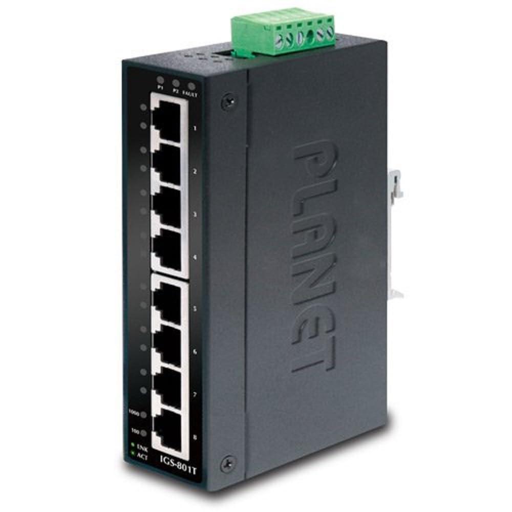 planet-igs-801t-ip30-slim-type-8-port-industrial-gigabit-ethernet-switch-40bis-75-grad-c
