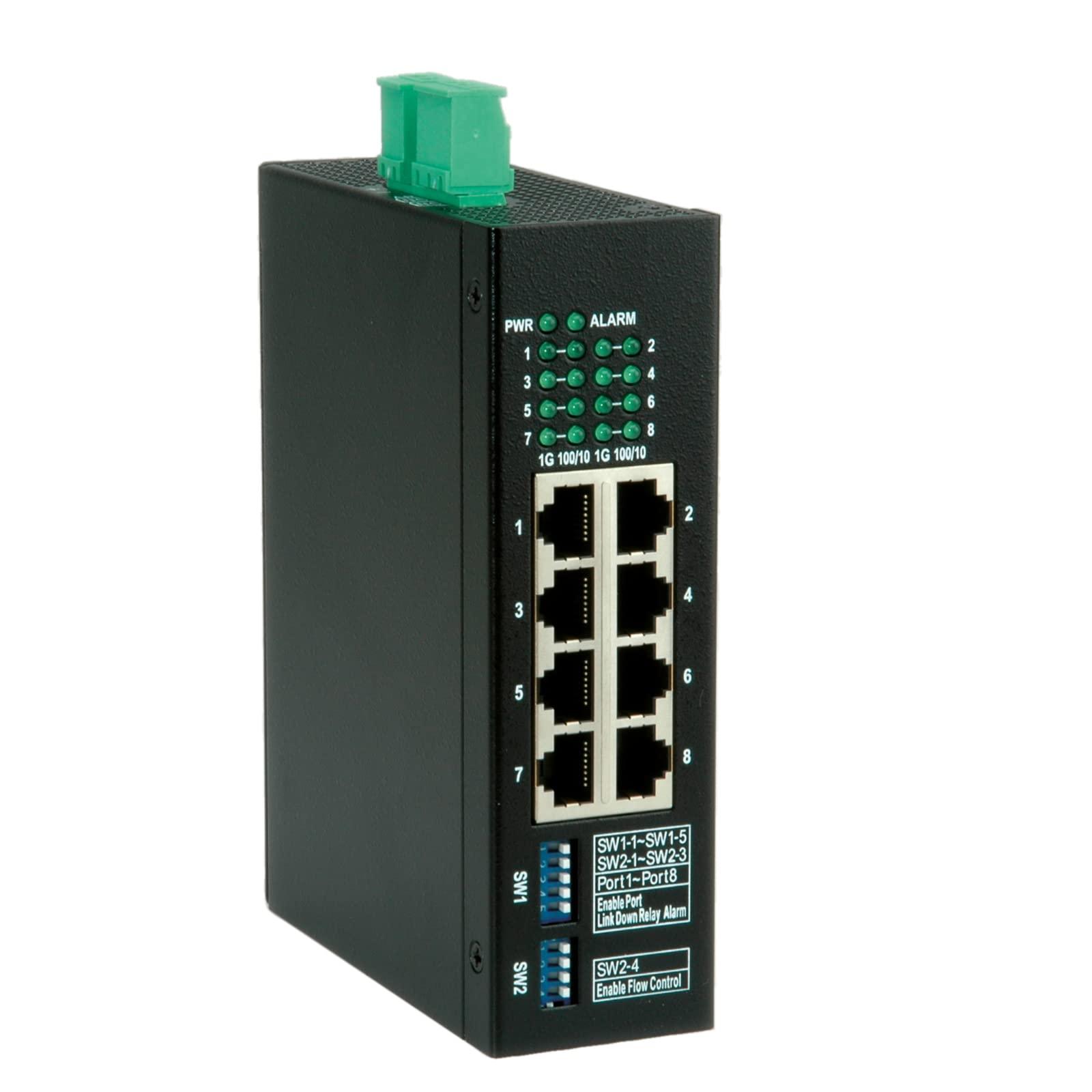 roline-industria-gigabit-switch-8-x-rj-45