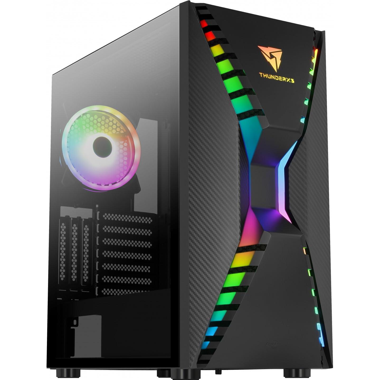 aerocool-cronus-mid-tower-case-pc-gaming-case-with-1-x-1400mm-argb-rear-fan-rgb-led-front-full-tempered-glass-side-panel-gpu-bracket-supports-liquid-cooling-cable-management-tower-case-black