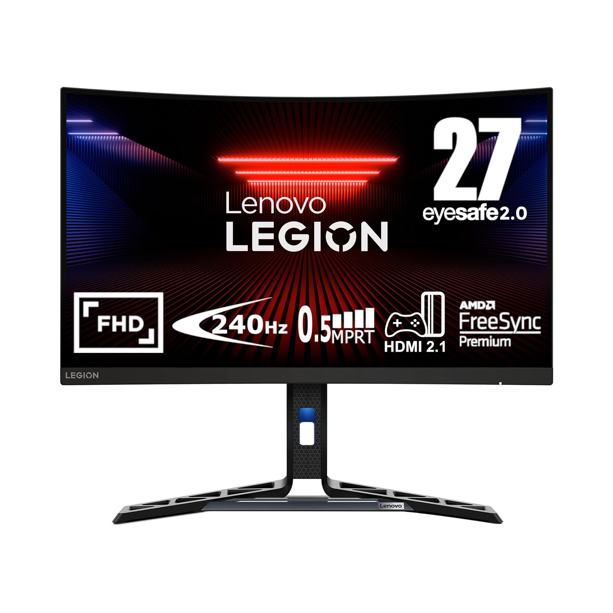 lenovo-legion-r27fc-30-display-da-gaming-da-27-fhd-curvo-va-240hz-0-5ms-mprt-hdmi-dp-cavi-dp-freesync-altoparlanti-regolazione-in-inclinazione-altezza-rotazione-girevole-nero