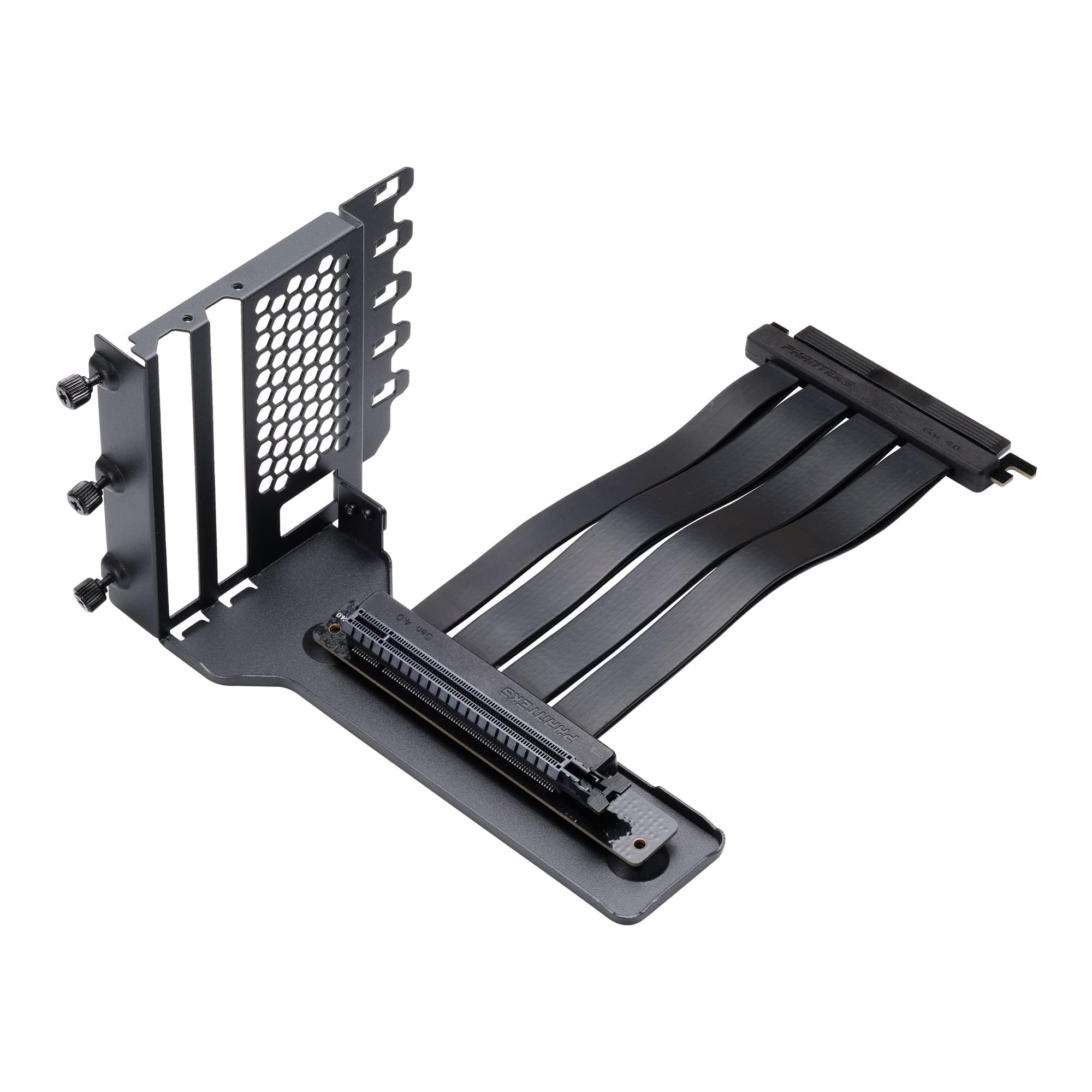 phanteks-ph-vgpukt4-0-03r-gpu-bracket-ii-riser-cable-supporto-per-scheda-grafica-incl-riser-cable-nero