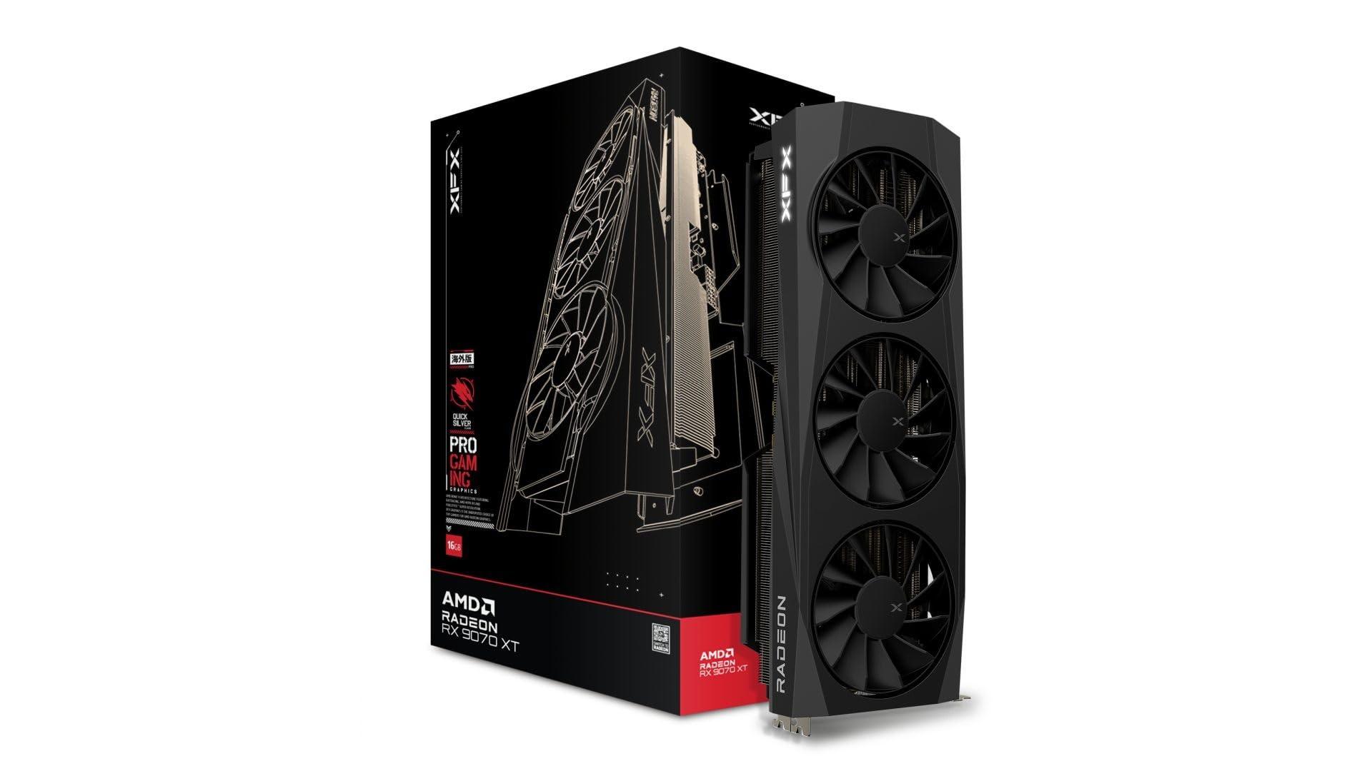 xfx-amd-radeon-rx-9070xt-quicksilver-gaming-16gb-gddr6-nero