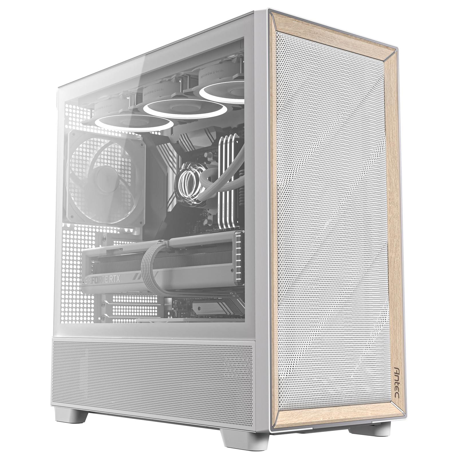 antec-flux-wood-white-5-ventole-pwm-incluse-pannello-frontale-ad-alto-flusso-d-aria-con-legno-di-betulla-type-c-radiatore-da-420-mm-e-supporto-per-scheda-madre-con-connessione-posteriore-fino-a-9