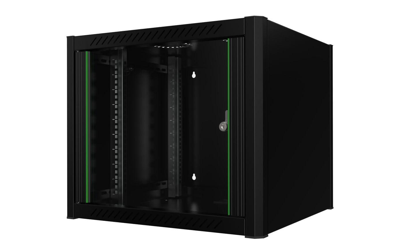 logon-rwm09u56bl-da-parete-9u-nero-rack