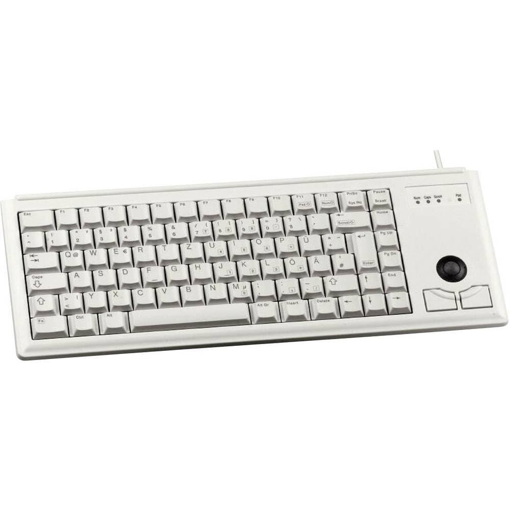 cherry-g84-4400-tastiera-compatta-con-trackball-per-la-germania-qwertz-cablate-connessione-usb-2-tasti-mouse-switch-meccanici-ml-grigio-tedesco-qwertz